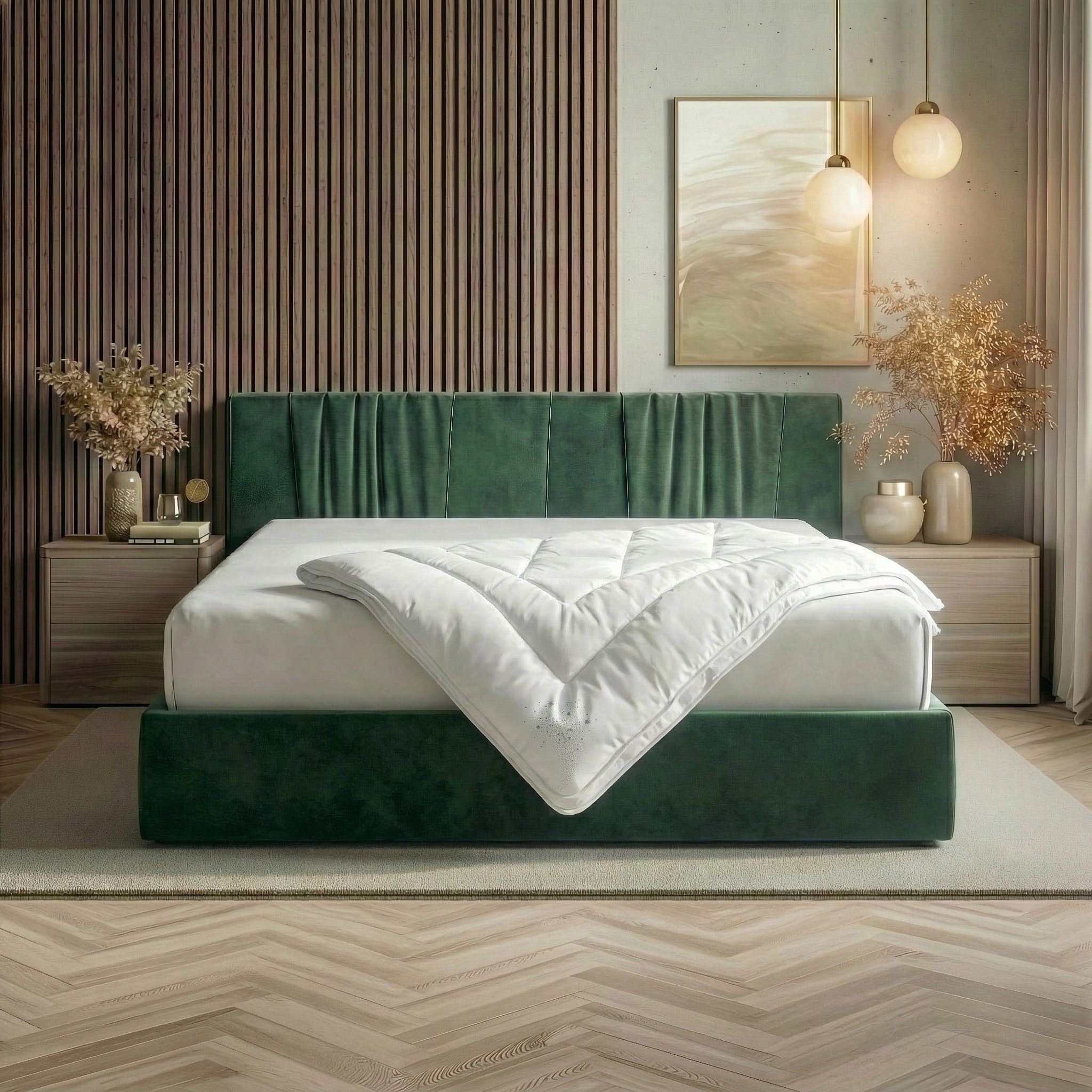 GOODproduct Couette microfibre »Baca, Bettdecke 135x200 cm, 155x220 cm und weitere Grössen« léger Füllung en fibre creuse 6D de haute qualité Bezug Polyester 1 cuis tlg. couettes, été, hiver, 4 saisons, couverture