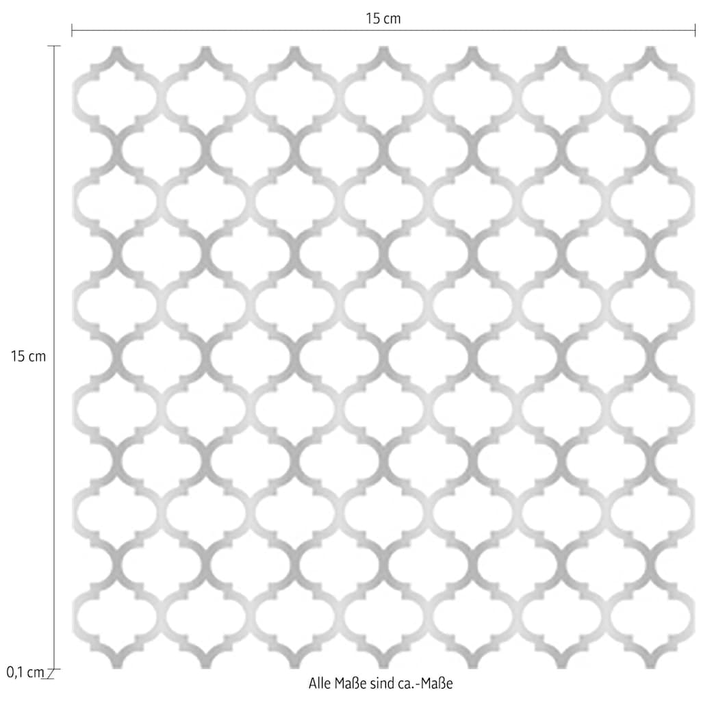 queence Fliesenaufkleber »Muster«, (Set, 12 St.)