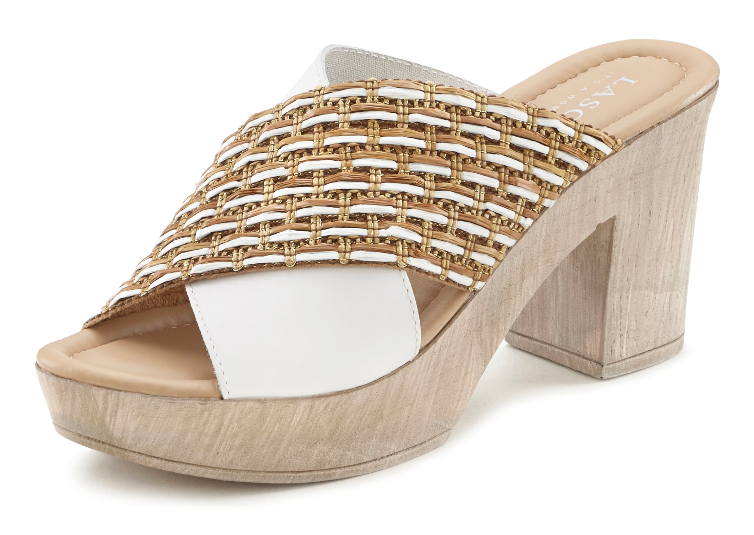 Image of LASCANA Pantolette, mit Blockabsatz bei Ackermann Versand Schweiz