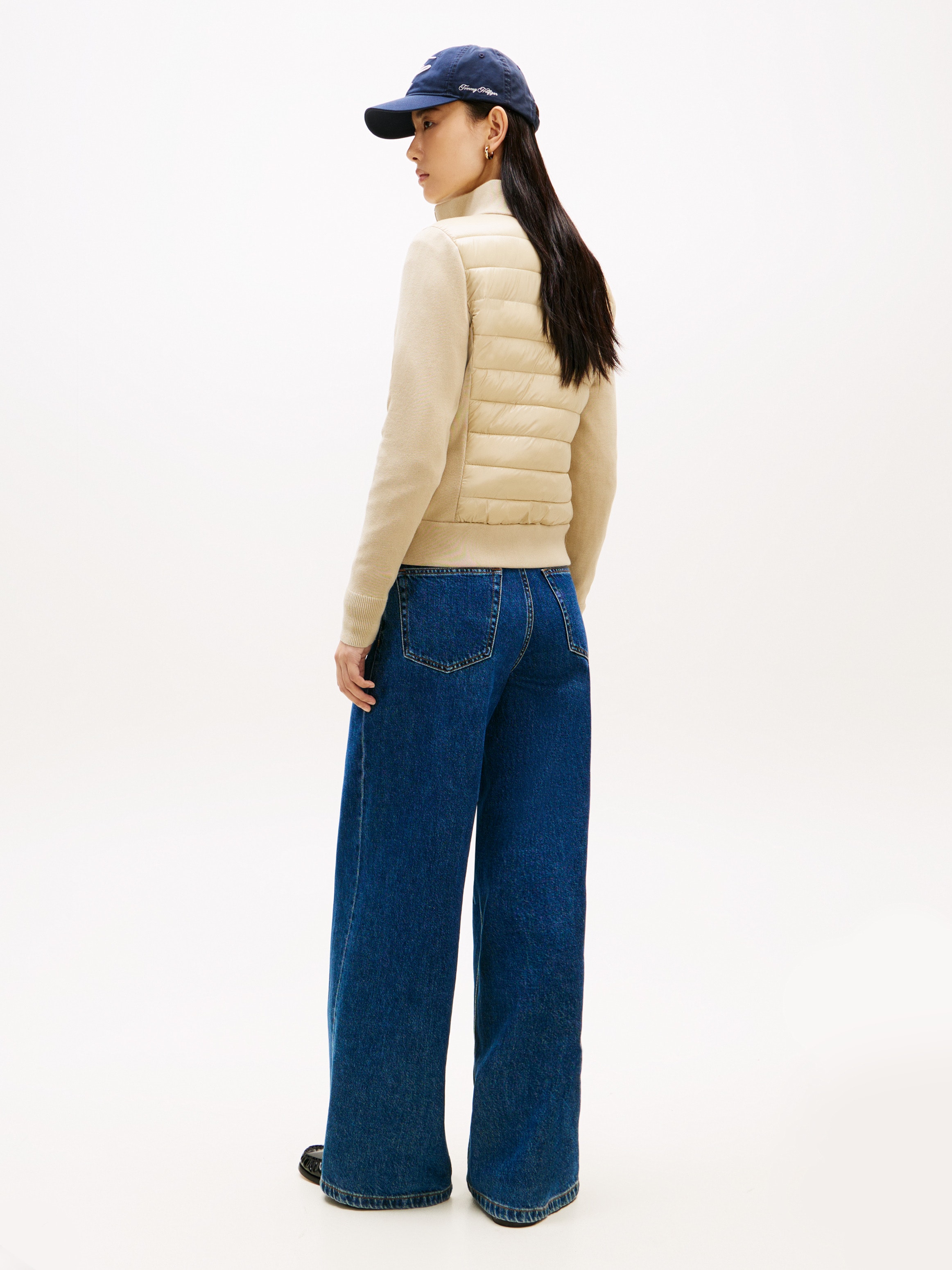 Tommy Hilfiger Veste matelassée »LW KNIT MIX PADDED JACKET«