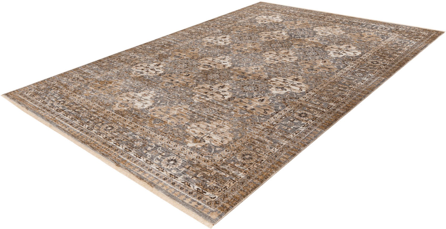 Image of Obsession Teppich "My Laos 467" rechteckig 9 mm Höhe orientalisches Design, mit Fransen, Wohnzimmer, auch als Läufer