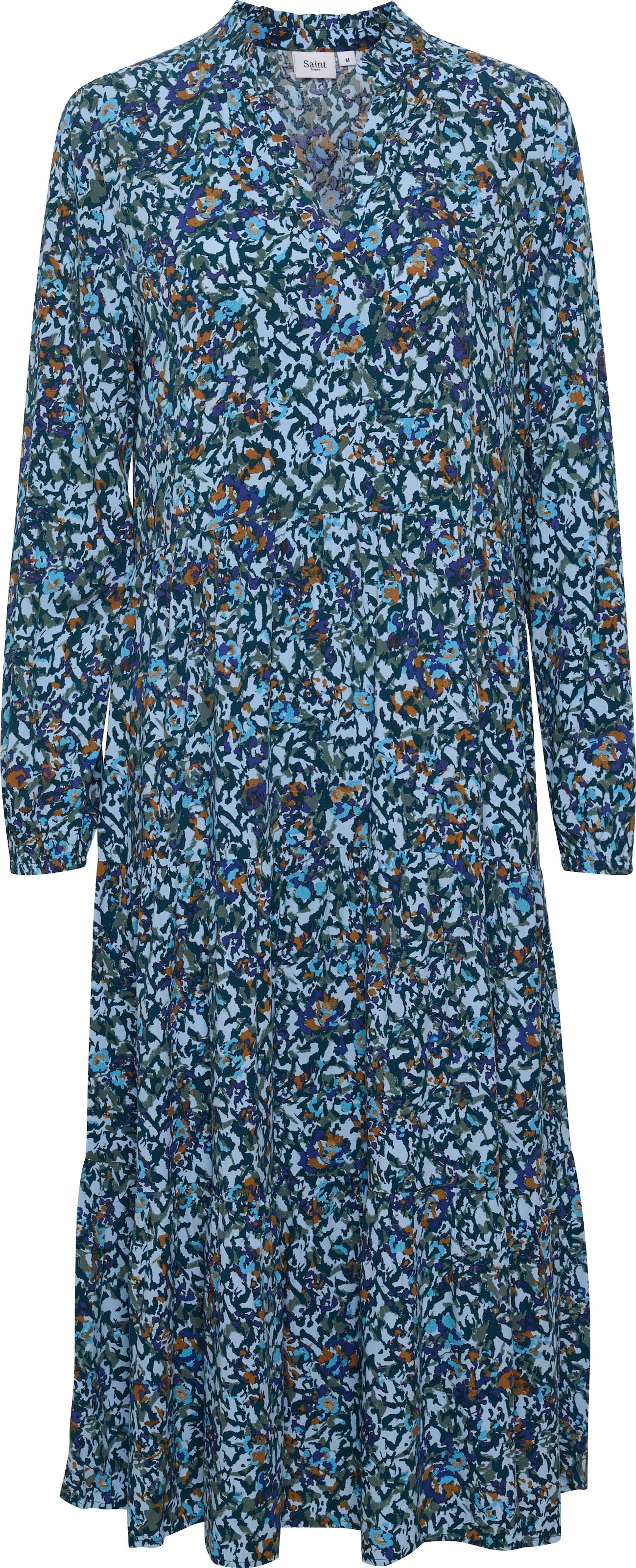 ♕ Saint Tropez Sommerkleid »EdaSZ Maxi Dress«, mit Volant versandkostenfrei  bestellen