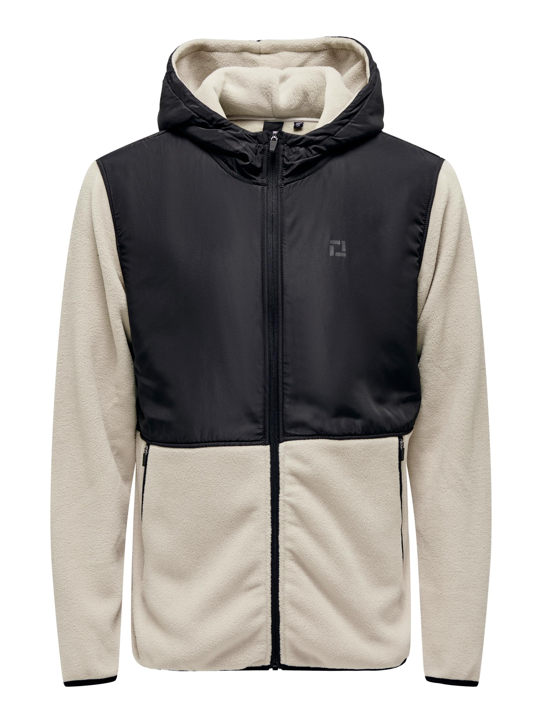 ONLY & SONS Kapuzensweatjacke »ONSNOAH REG FLEECE ZIP HOODIE VD«