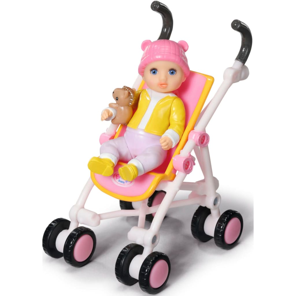 Baby Born Minipuppe »Baby born® Minis Spielset Buggy«