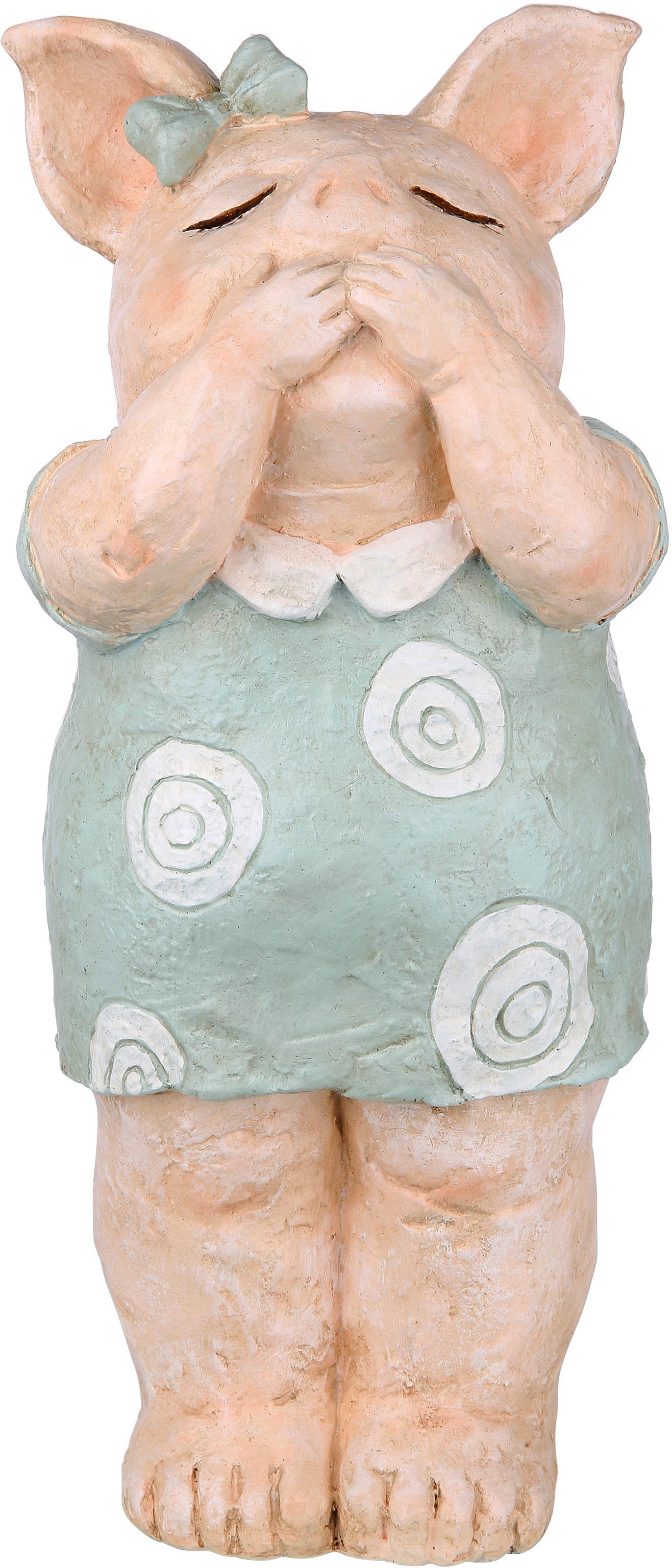 Image of GILDE Dekofigur »Schwein Rosalie Nichts sagen«, (1 St.), Dekoobjekt, Tierfigur, Höhe 33 cm, Wohnzimmer bei Ackermann Versand Schweiz