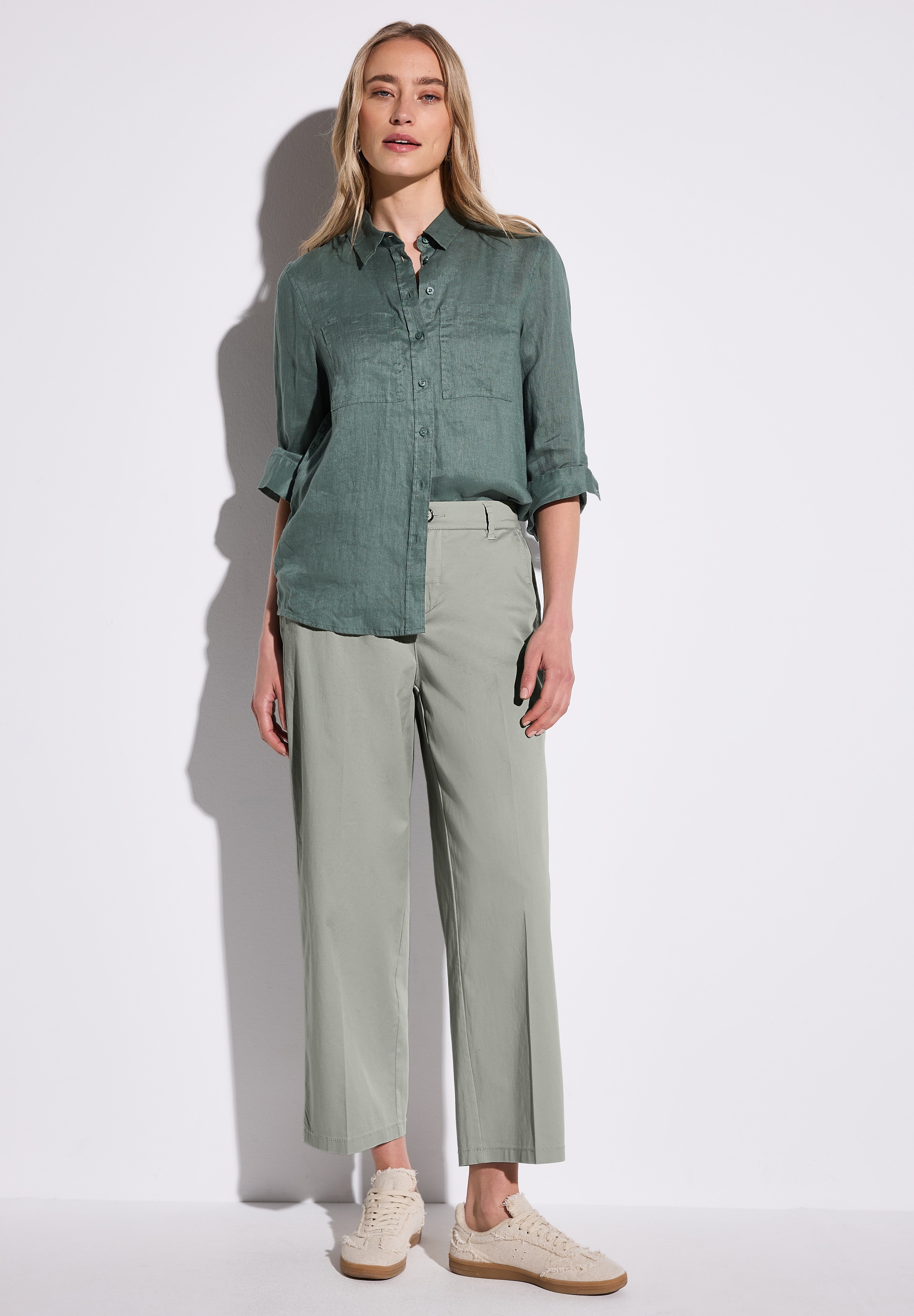 STREET ONE Chinohose, mit geradem Bein