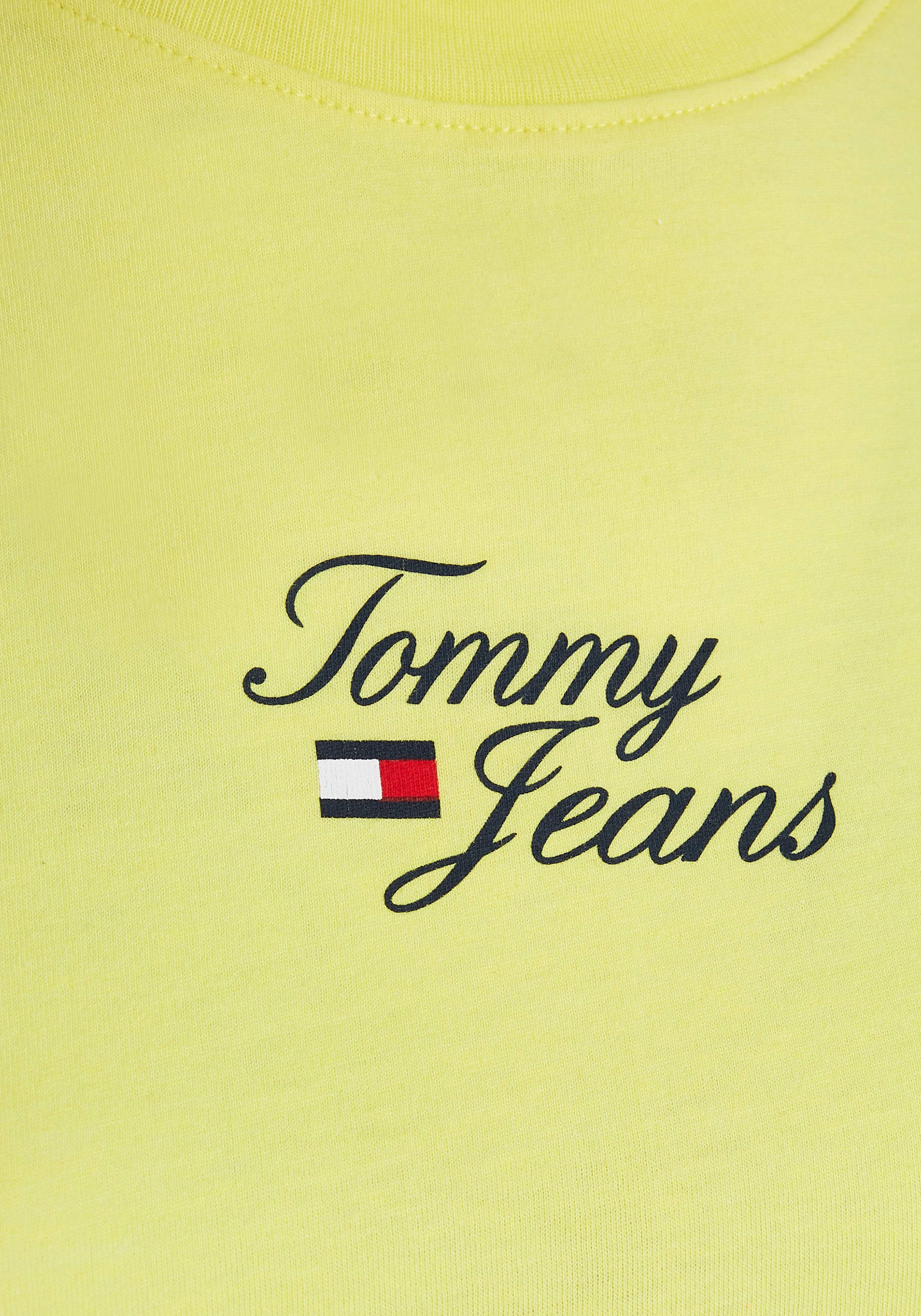 ♕ Tommy stylisches ESSENTIAL mit Damen-T-Shirt Logodruck Jeans und 1 auf versandkostenfrei SS«, LOGO »TJW BBY trendiges T-Shirt