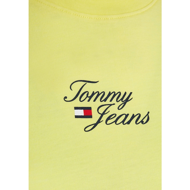 ♕ Tommy Jeans T-Shirt »TJW BBY ESSENTIAL LOGO 1 SS«, trendiges und  stylisches Damen-T-Shirt mit Logodruck versandkostenfrei auf