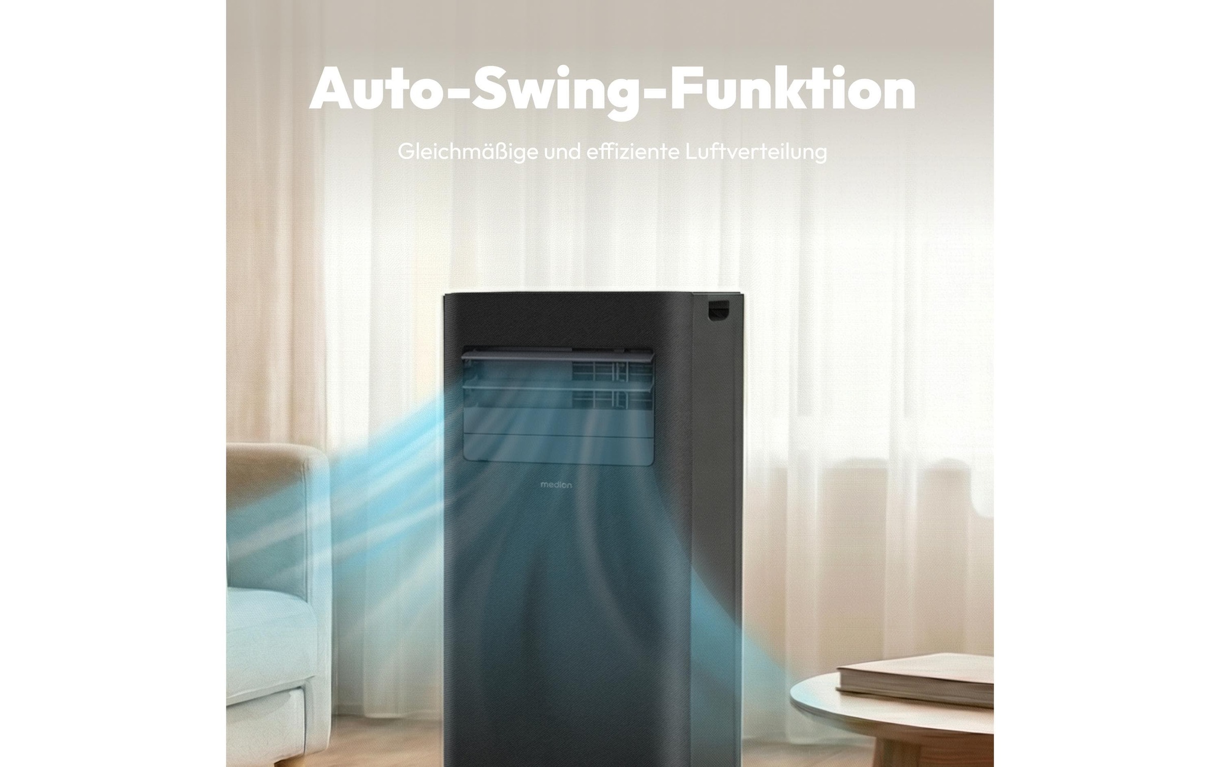 Medion® Climatiseur »E902 (MD 100137) 340 m³« Smarte mobile Klimaanlage mit App-Steuerung