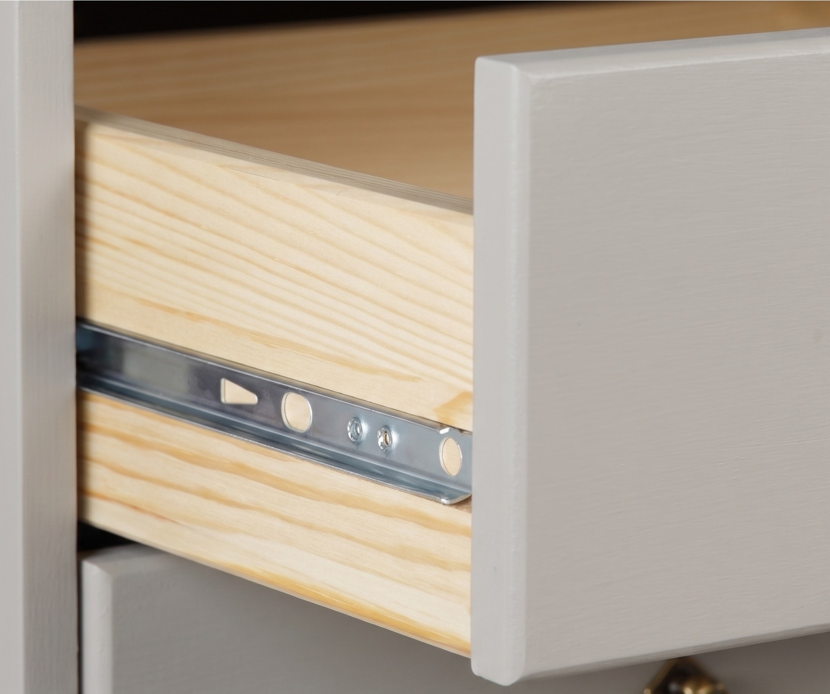 GOODproduct Kommode »Rustic« Breite 48cm, aus massiver Kiefer, 5 Schubladen, FSC®-zertifiziert