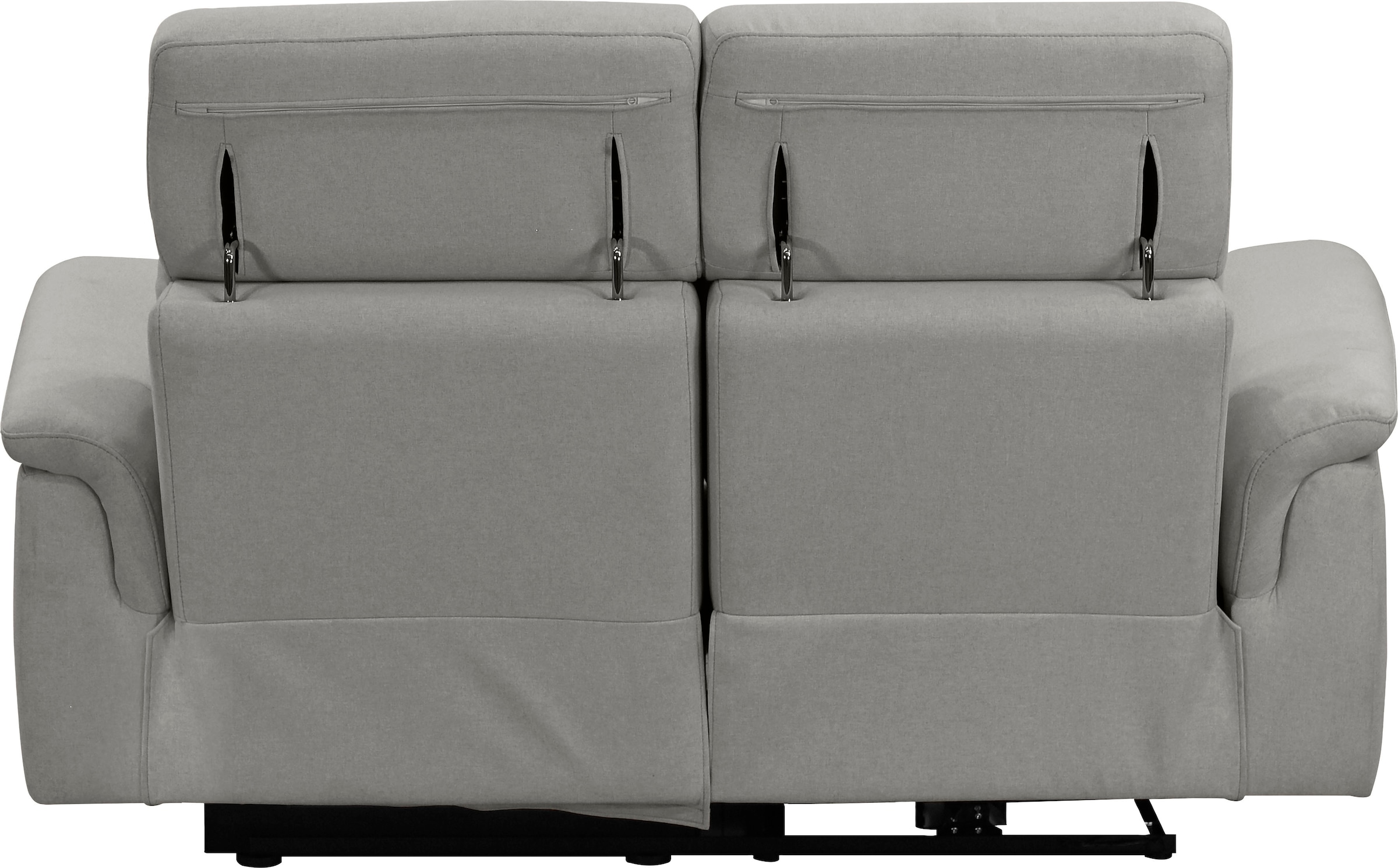 GOODproduct 2-Sitzer »Pareli 172cm, manuelle u. elektr. Relaxfunktion« USB, Kopfteil-Verstellung, LED, in Echtleder, Kunstleder, Web