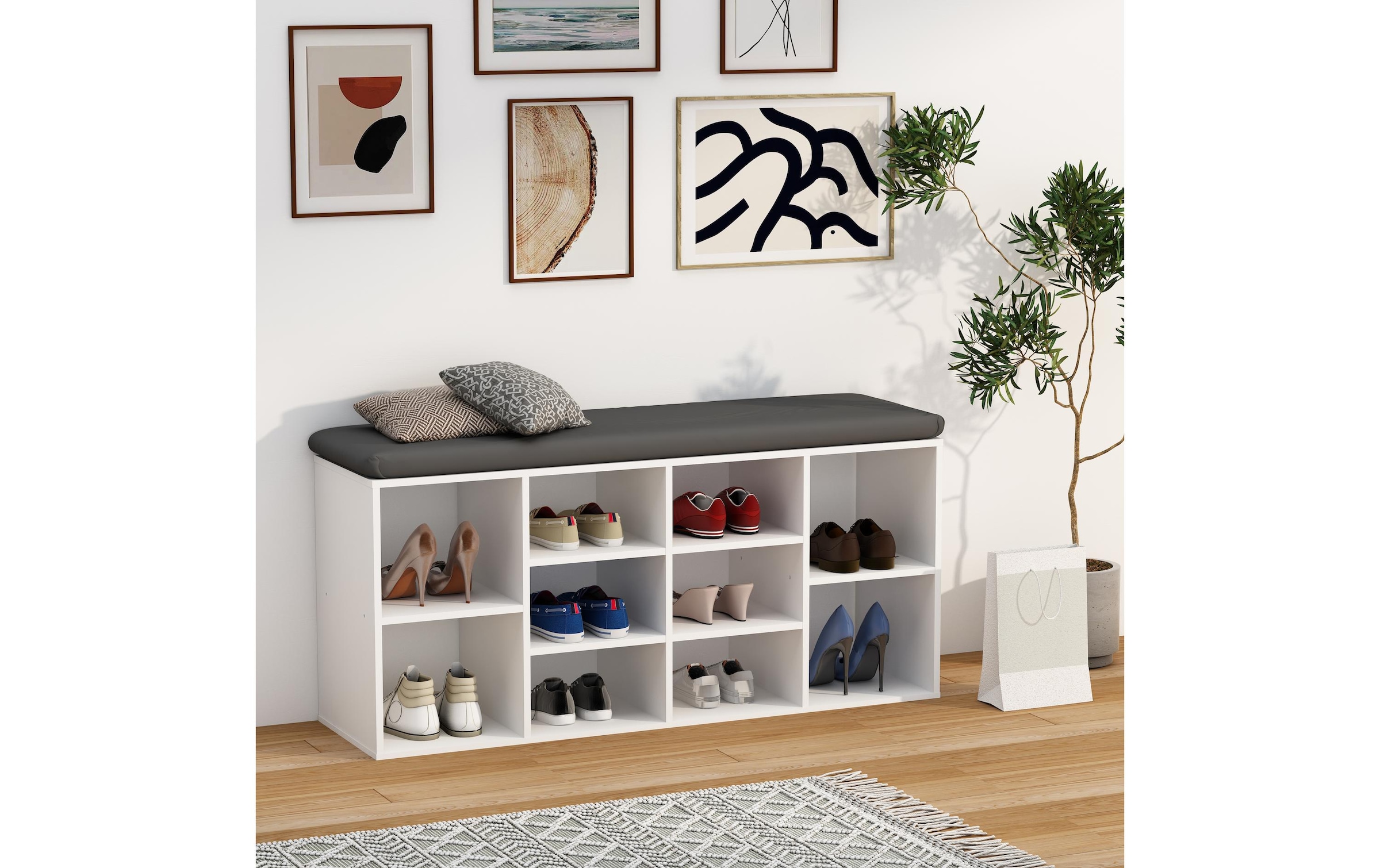 VCM Armoire à chaussures »Hinsol S 104 x 50 cm«