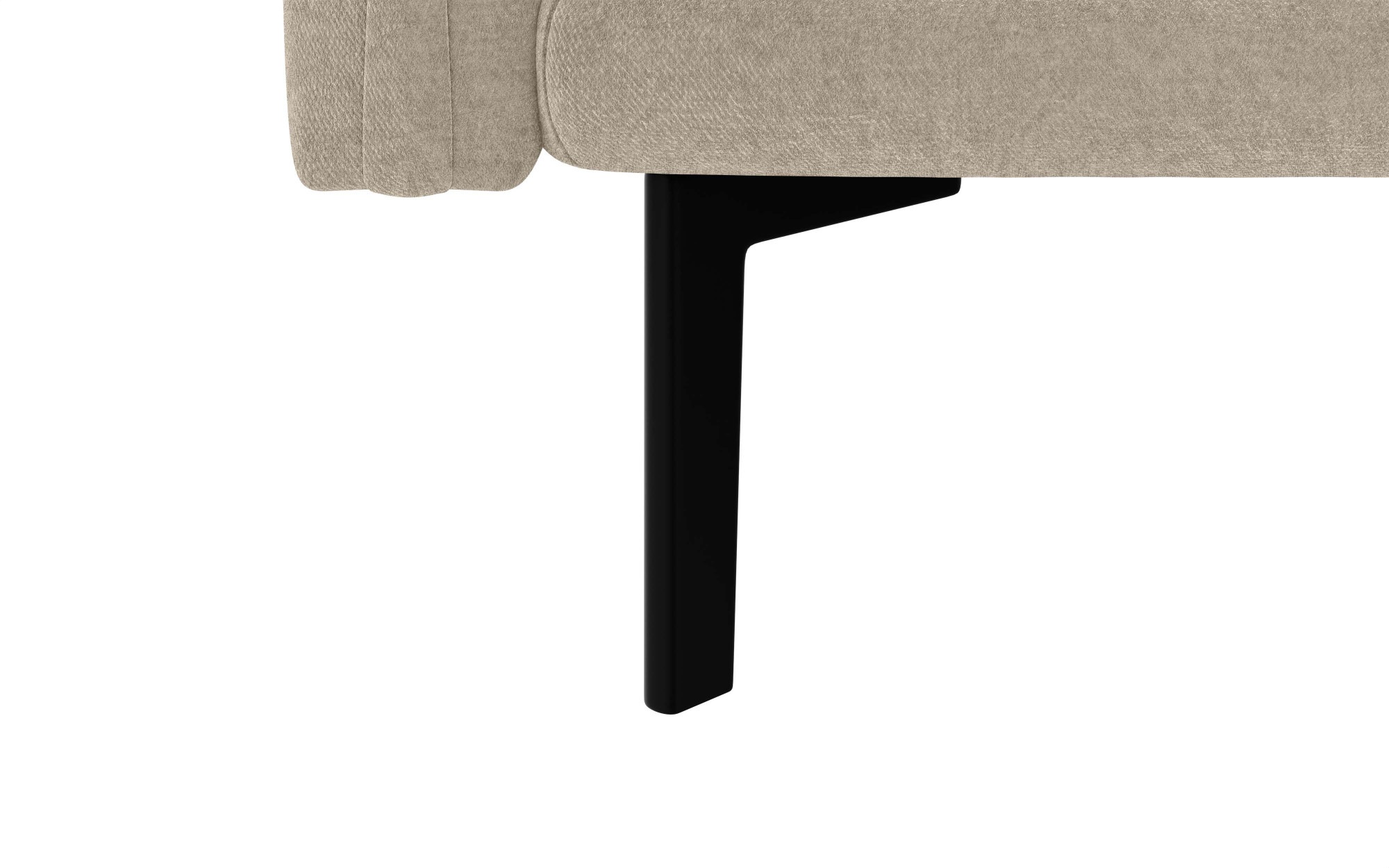 INOSIGN Ecksofa »ALEXANDRIA mit Recamiere rechts oder links bestellbar, moderne Bezüge«, L-Form mit Wellenunterfederung, Masse: B/H/T 246/86/190 cm
