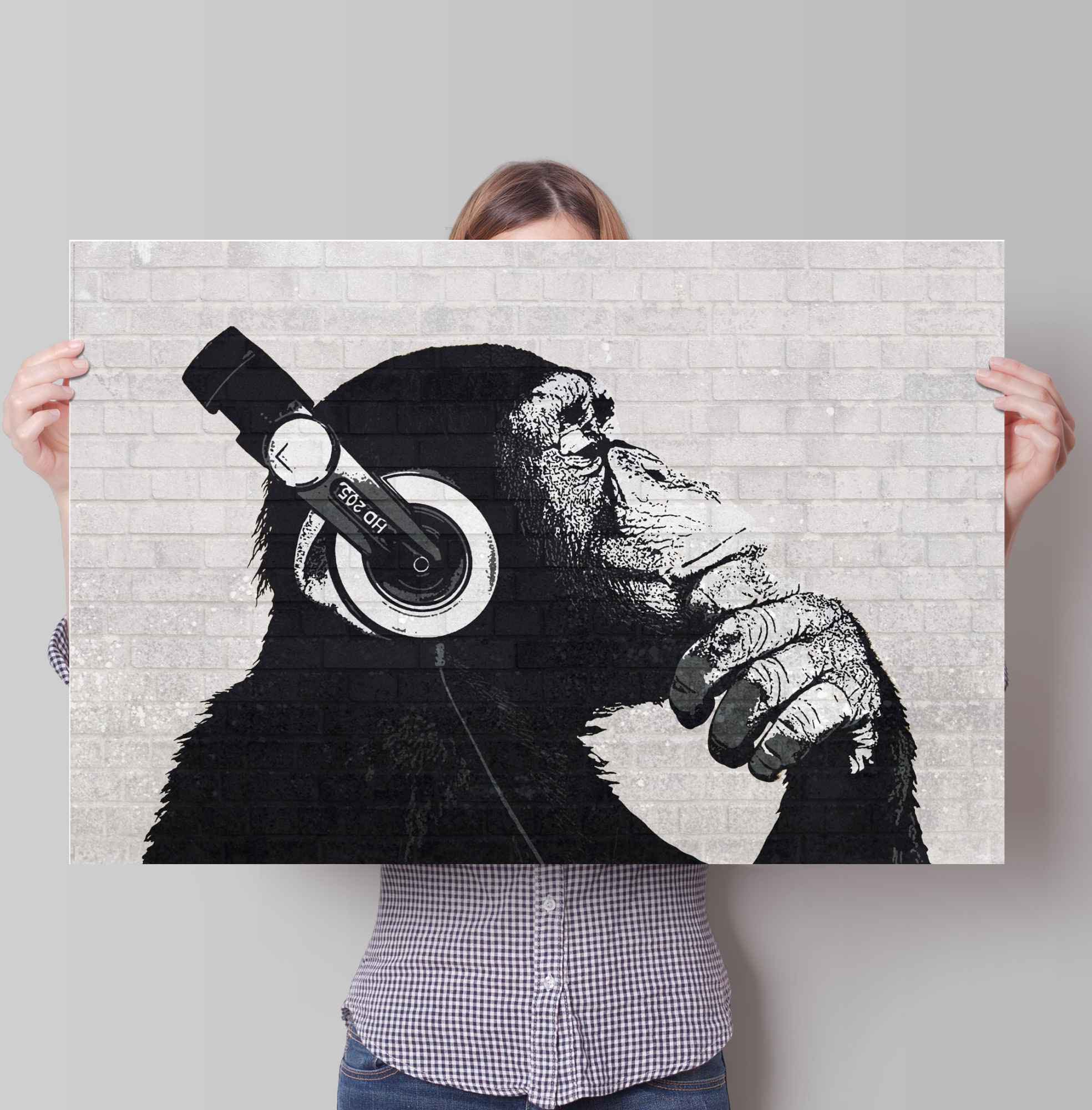 Reinders! Poster »Poster Schimpanse Wand« 1 cuis tlg.