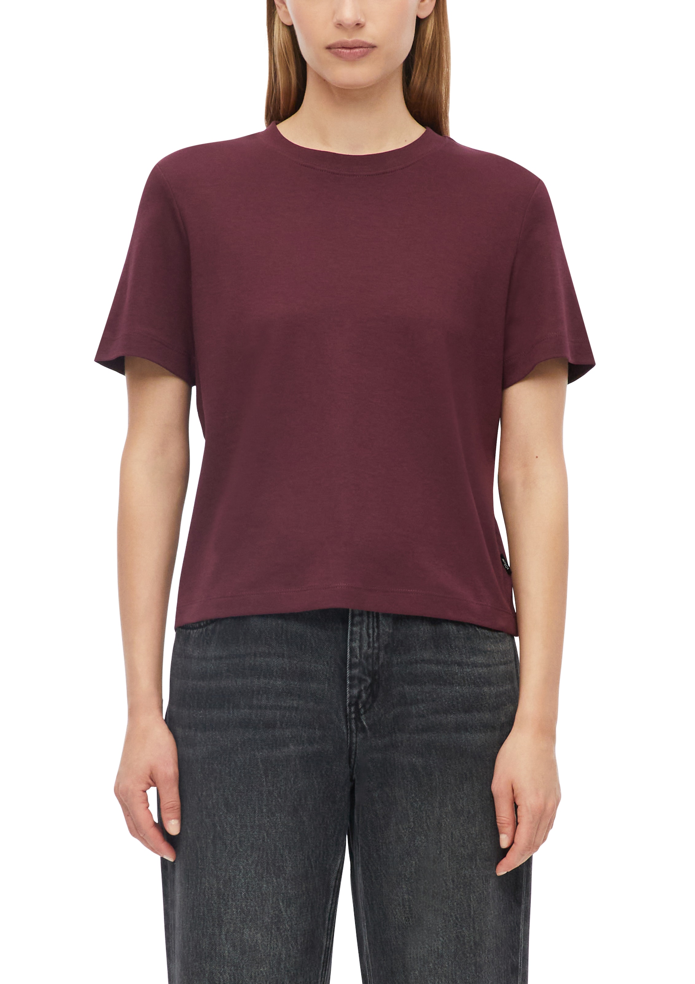 Image of s.Oliver T-Shirt Sommershirt unifarben
