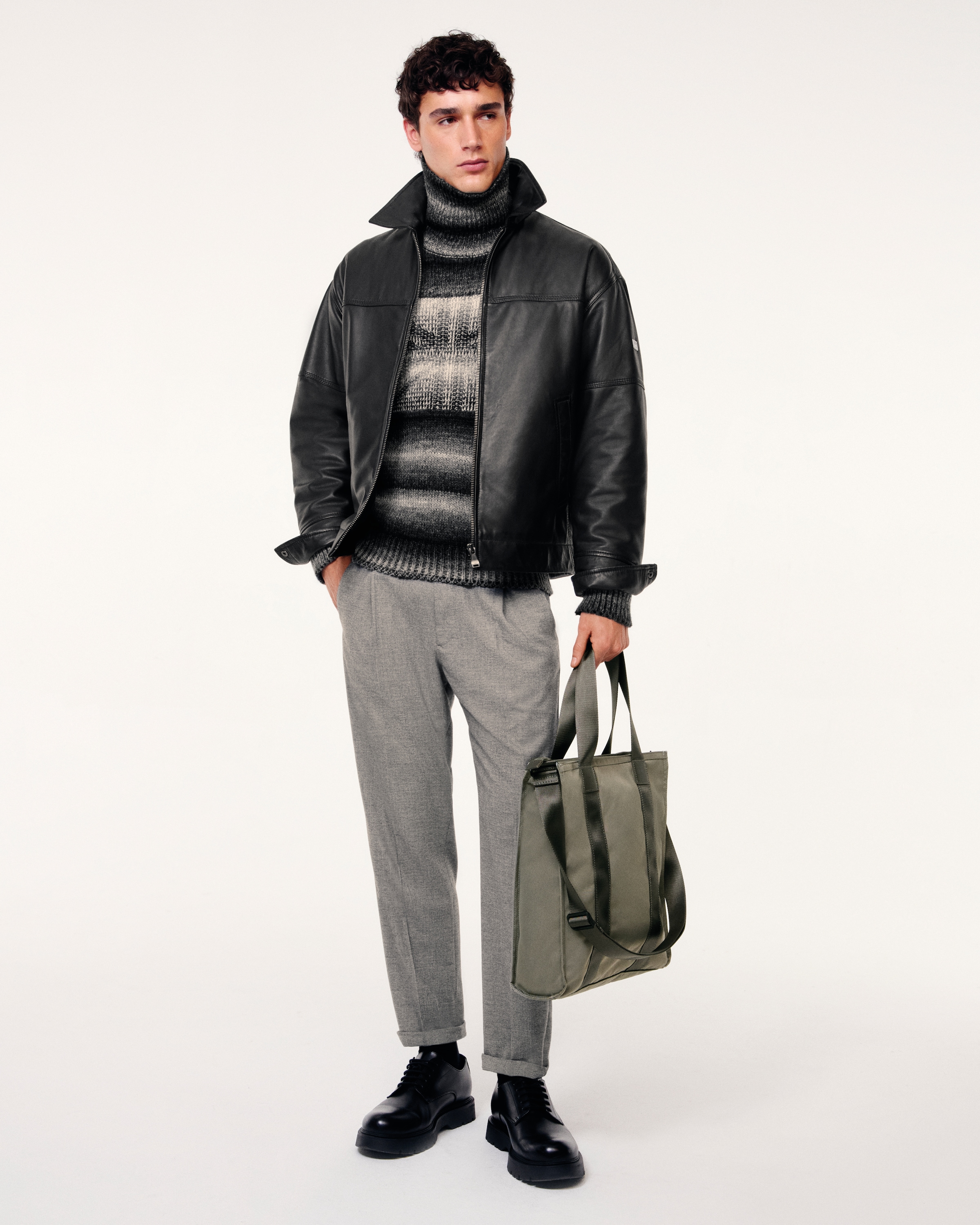 Joop Jeans Pull en tricot »Urielo« Mit Rundhalsausschnitt