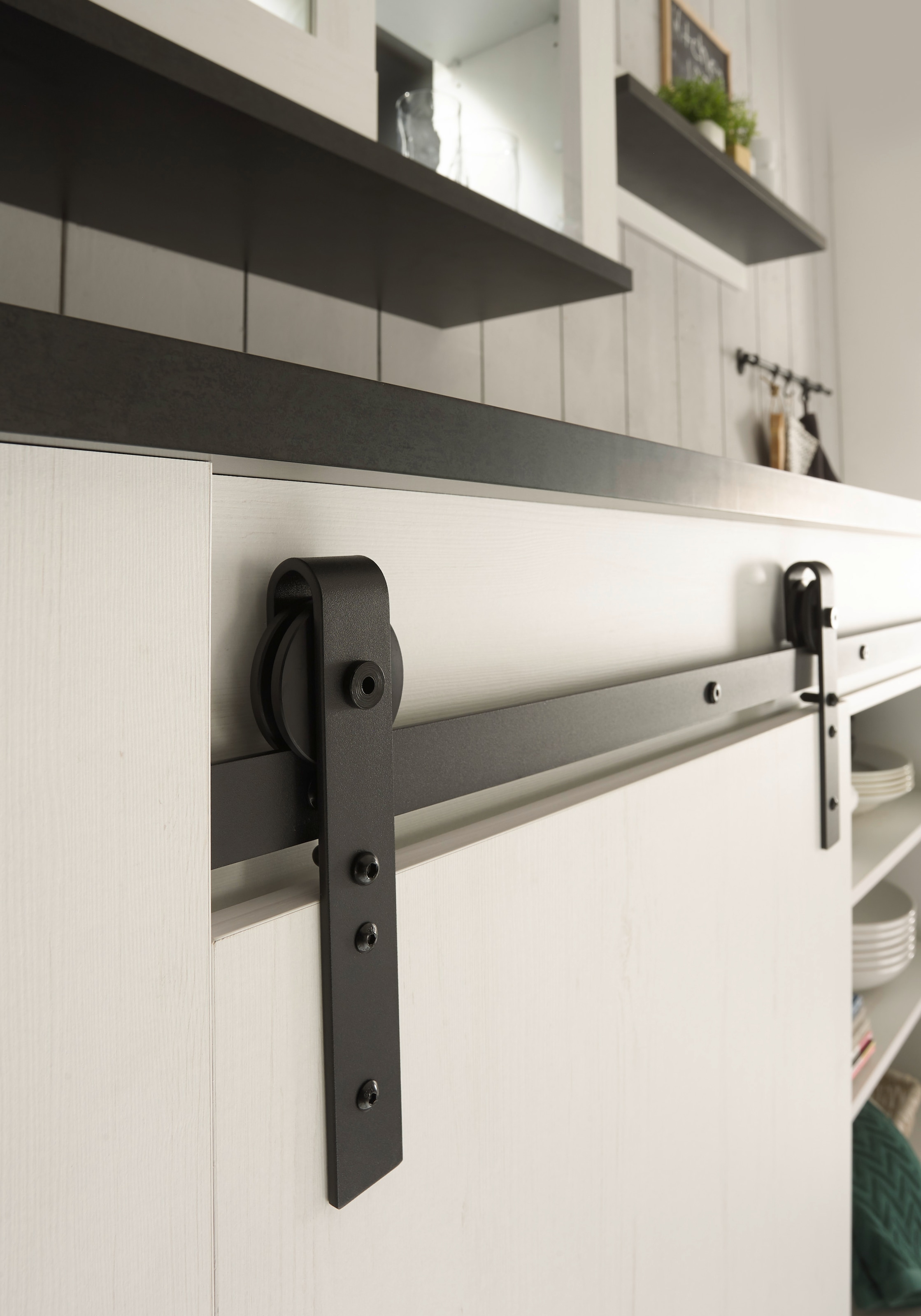 Home affaire Küchenzeile »Sherwood« Breite 284 cm, mit Herdumbauschrank, ohne E-Geräte