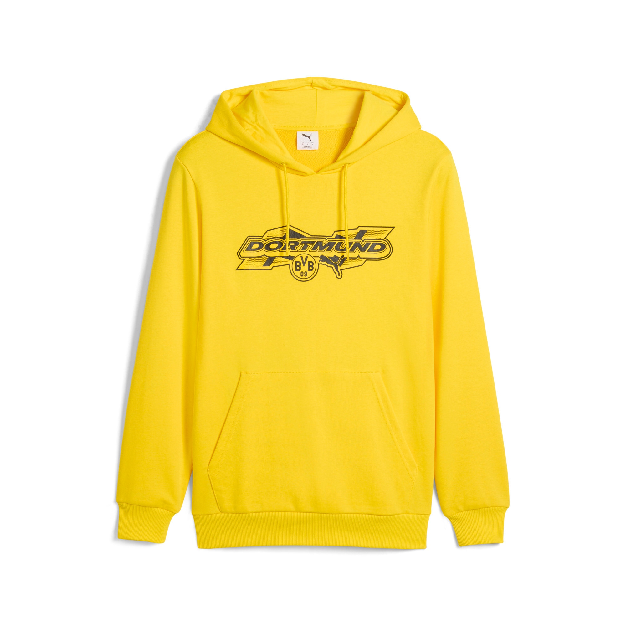 Image of PUMA Kapuzensweatshirt "BVB FTBLCULTURE HOODIE", mit Kapuze, Regular Fit