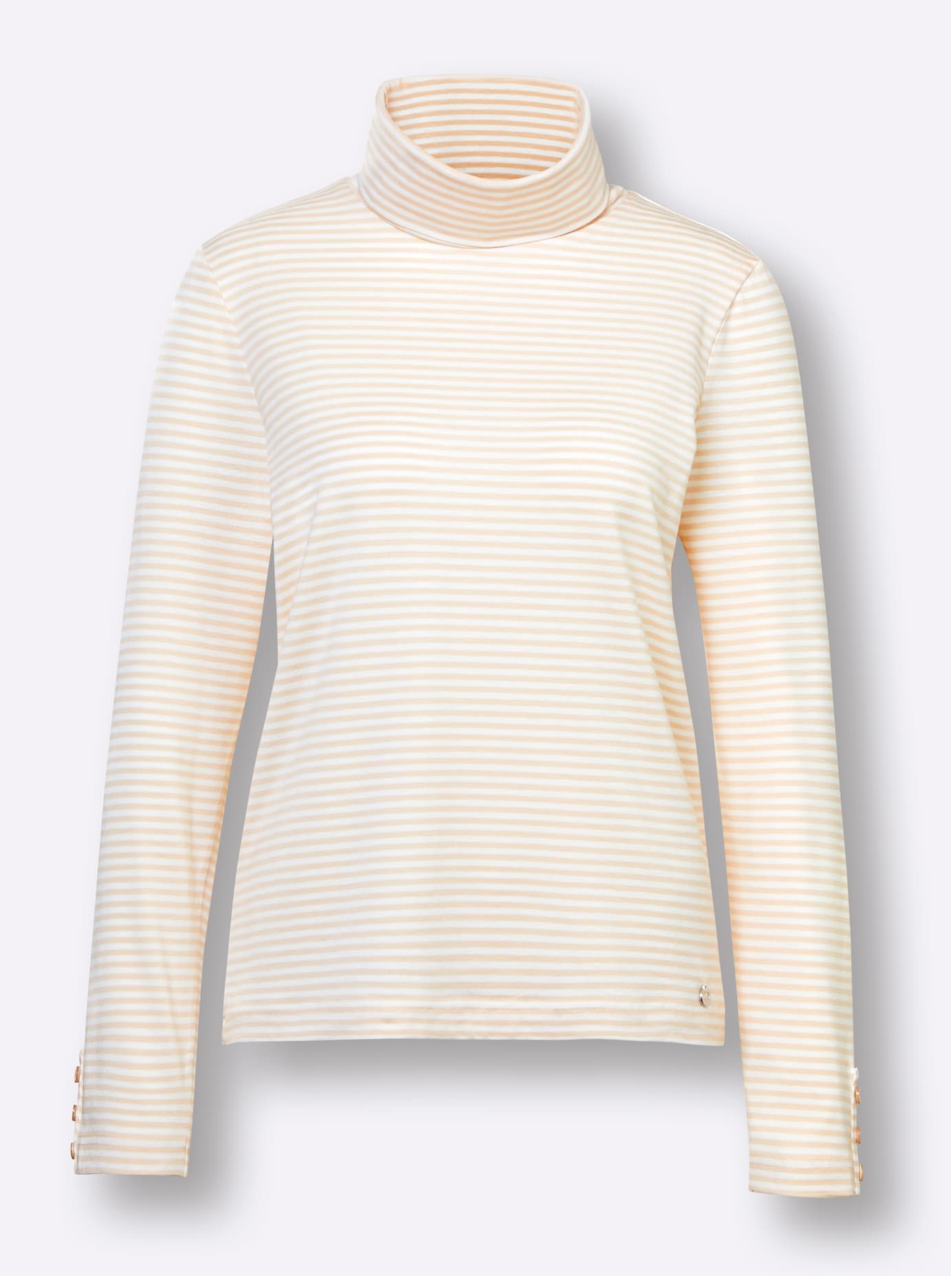 CREATION L PREMIUM Rollkragenshirt »Lyocell-Shirt«, (1 tlg.)