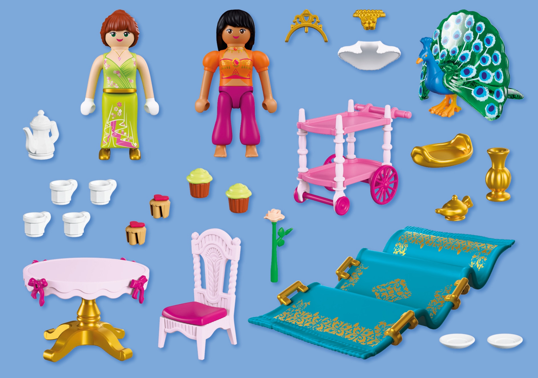 Playmobil® Jeu de construction »Besuch aus der Ferne (72054), Princess« Made in Europe