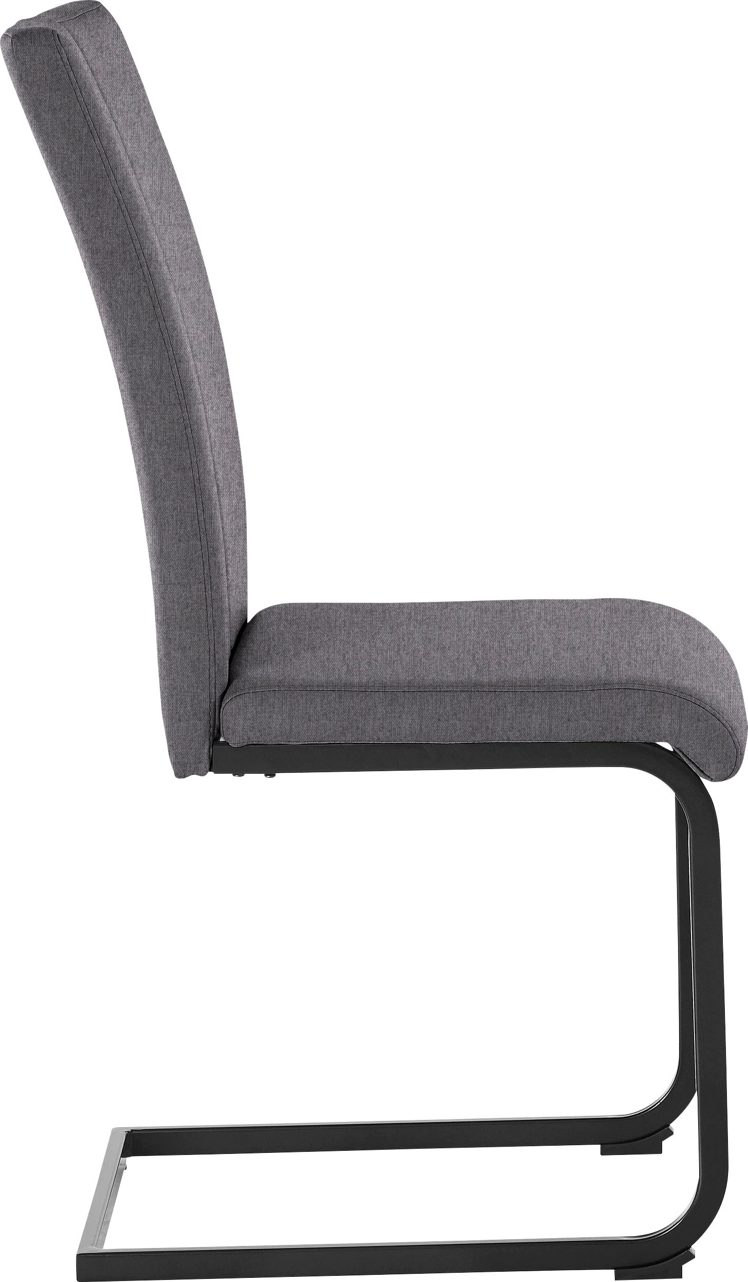 Home affaire Freischwinger »Oliver«, (Set), 2 St., Microfaser, Stuhl belastbar bis 120 Kg