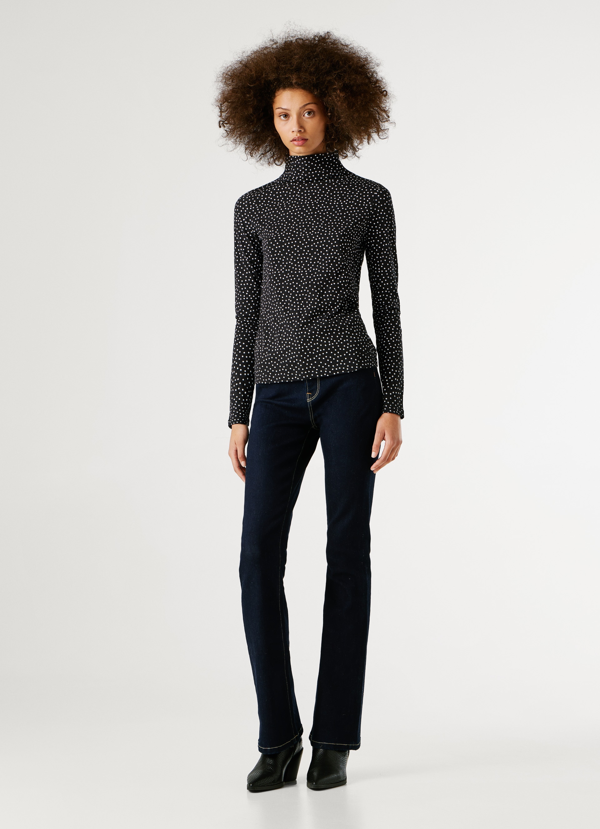 Pepe Jeans T-shirt à manches longues »BIBI« mit Stehkragen