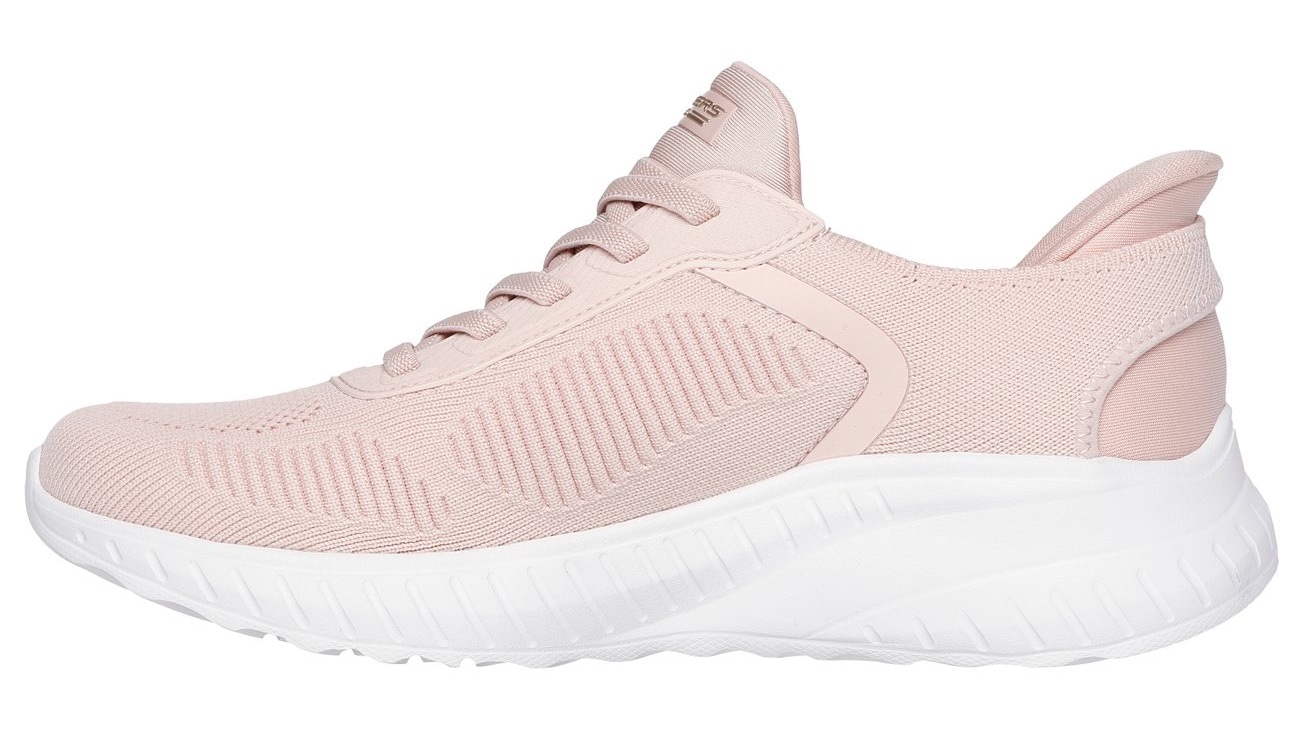 Skechers Baskets slip-on »BOBS SQUAD CHAOS-CURRENT MUSE«  , Slipper, Freizeitschuh in veganer Verarbeitung