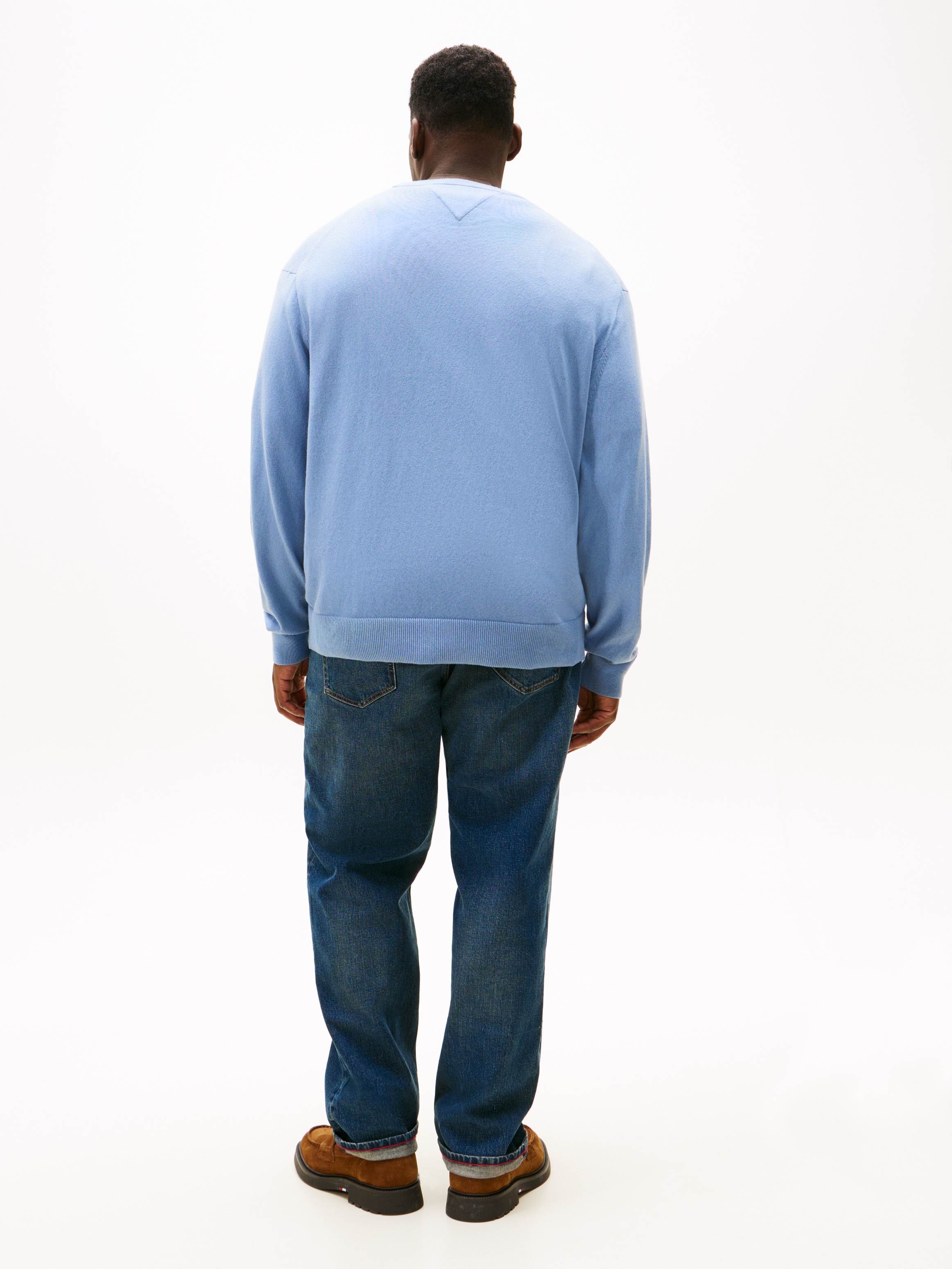 Tommy Hilfiger Big & Tall Pull à col rond »BT-PIMA ORG CTN CASHMERE CN-B«