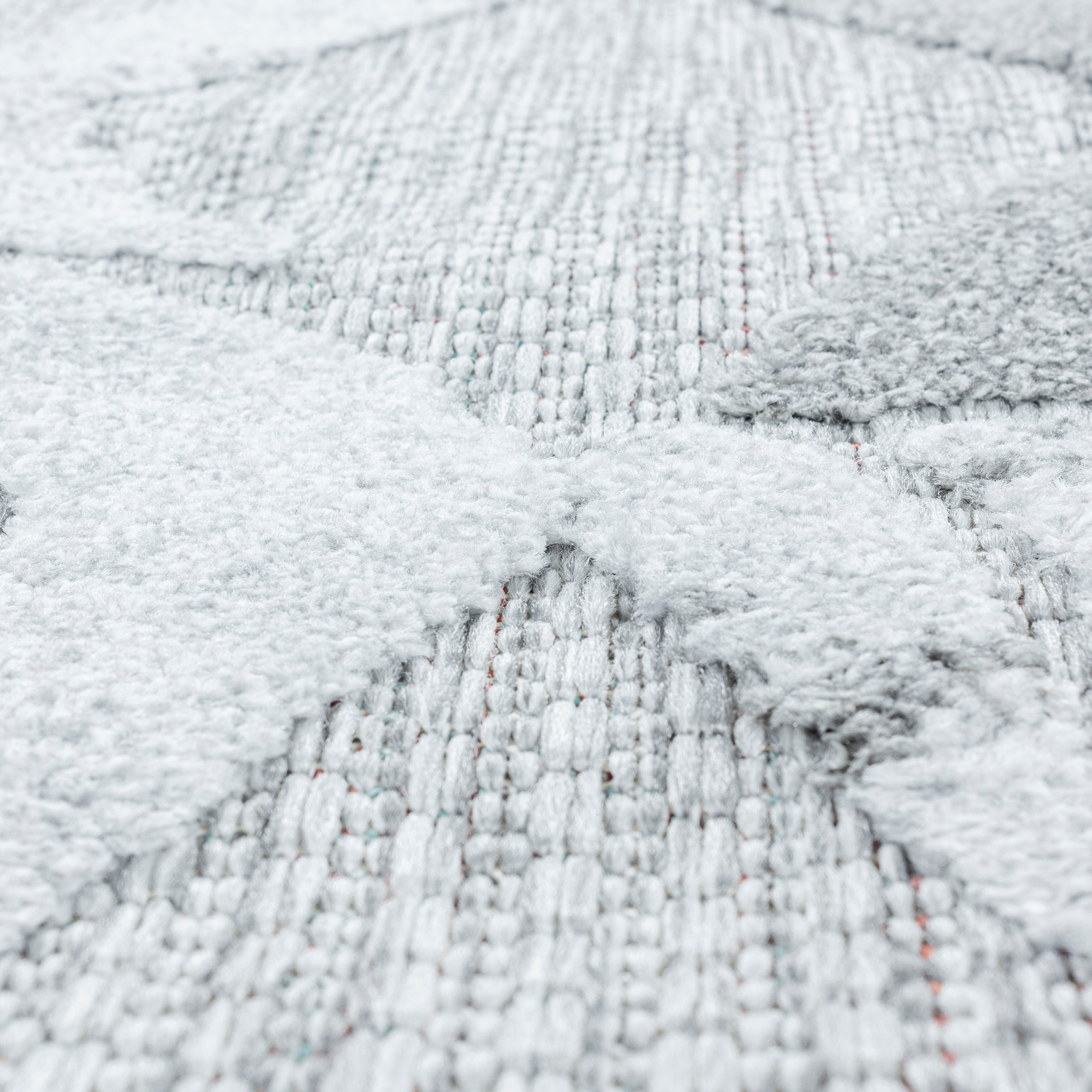 Ayyildiz Teppiche Teppich »BAHAMA 5158«, rechteckig, 8 mm Höhe, Läufer, Flachflor mit Hoch-Tief-Struktur, In-und Outdoor geeignet