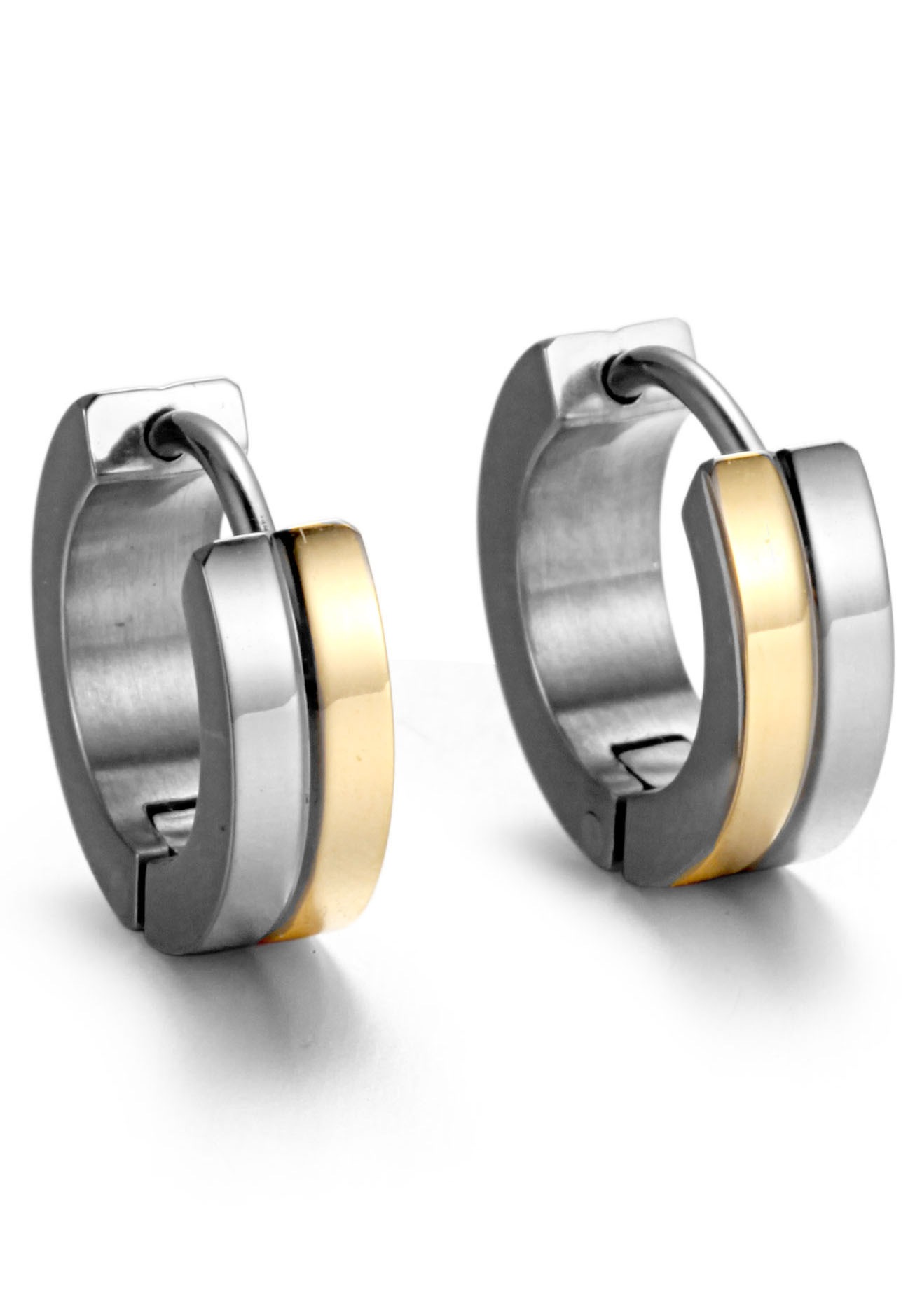 Image of Firetti Paar Creolen, Glanz, zweifarbig, bicolor bei Ackermann Versand Schweiz