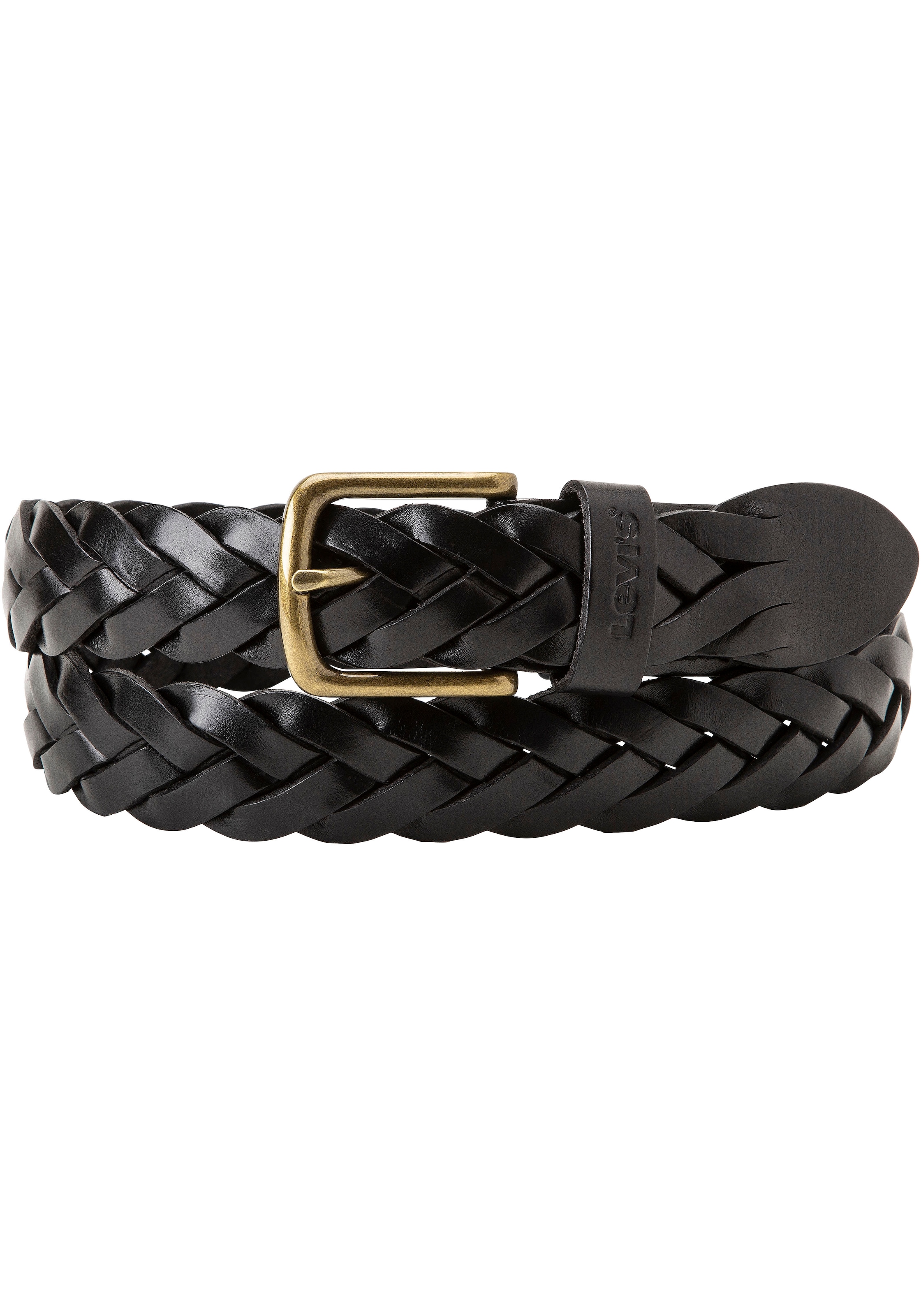 Levi's® Ledergürtel »LEATHER BRAID«, Unisex