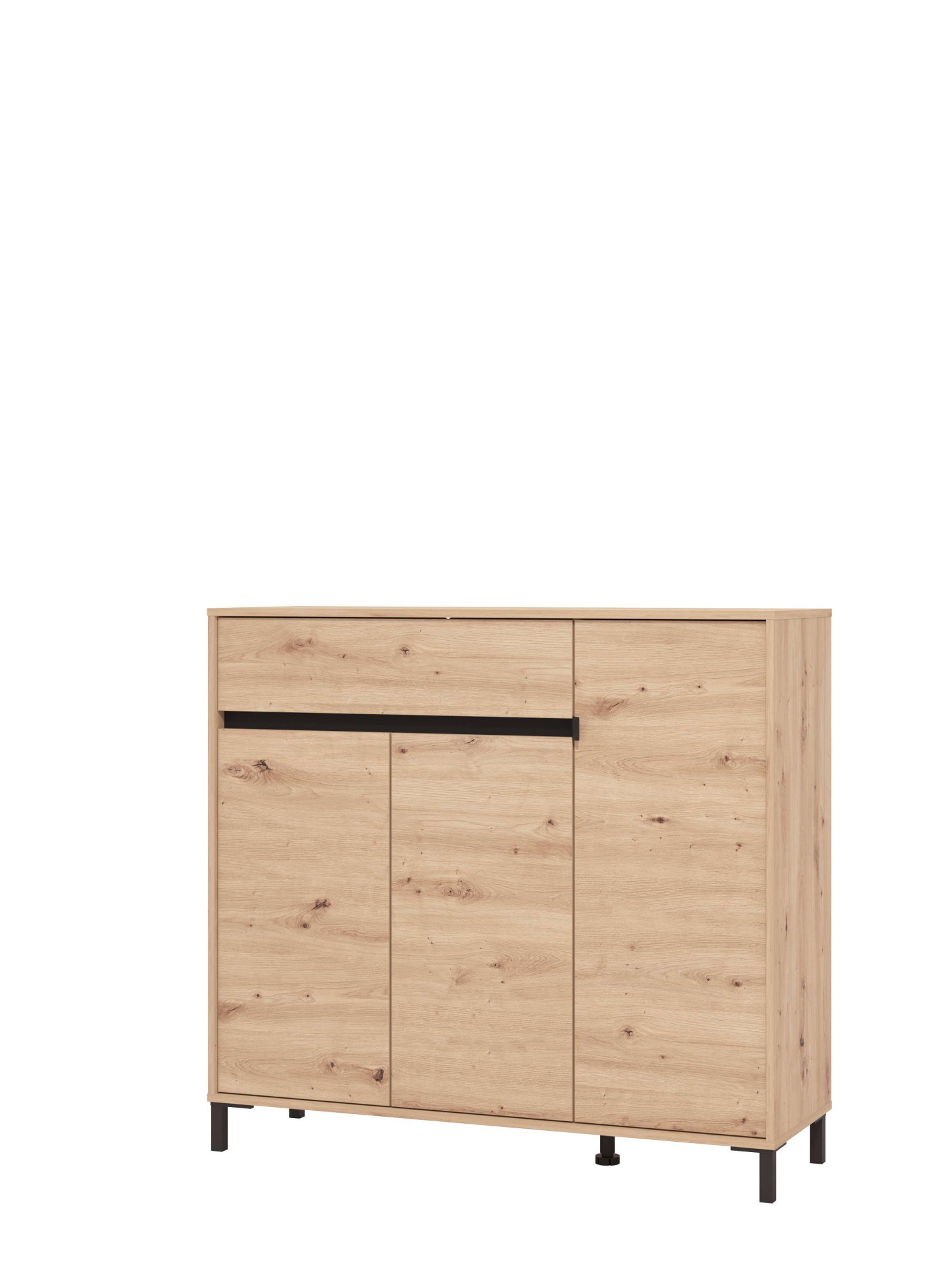 Image of Home affaire Schuhkommode "Flannan, Schuhregal, Schuhschrank, Gesamthöhe 109,5 cm" sechs Regale und eine Schublade, Gesamtbreite 118,5 cm