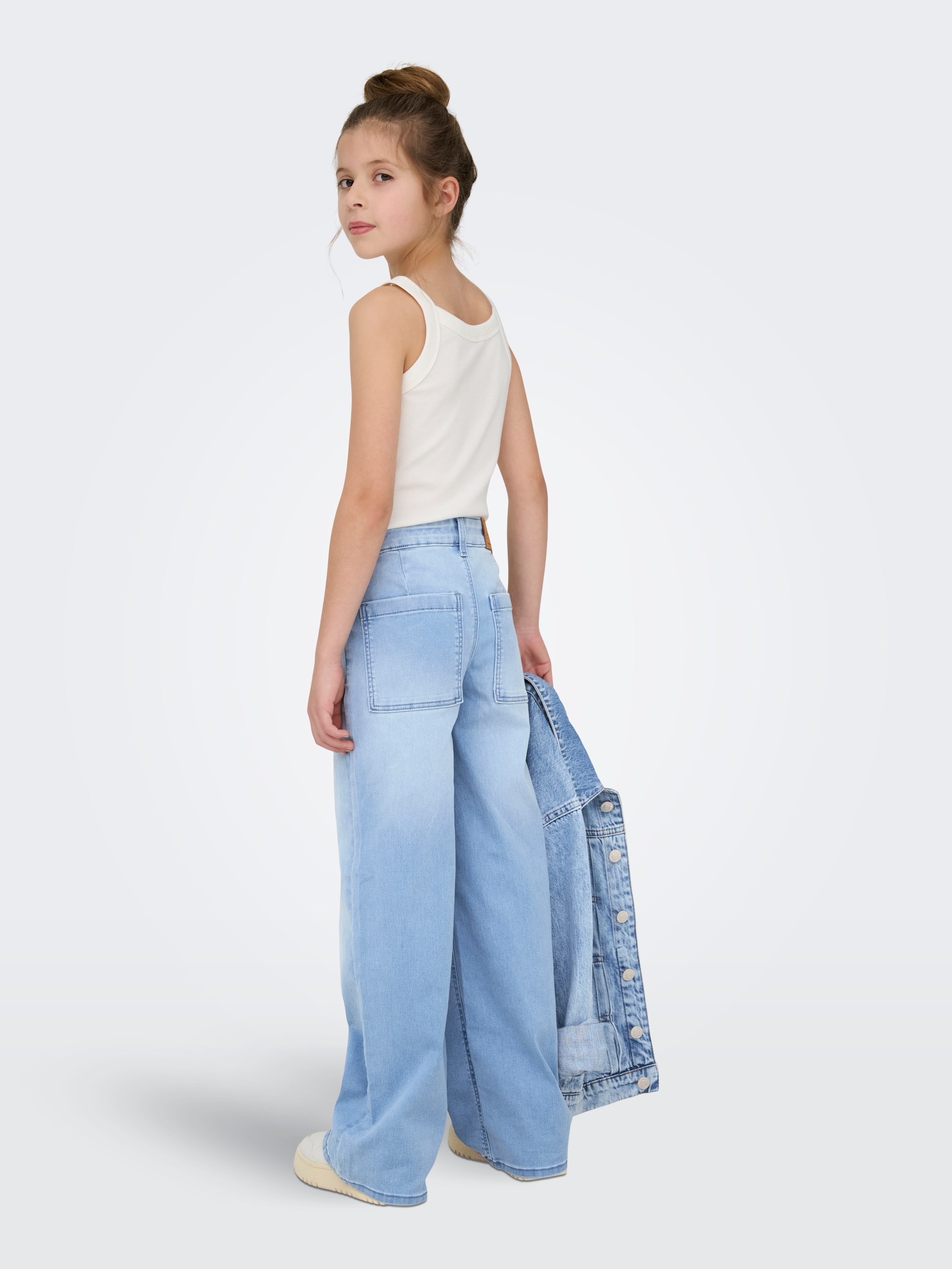 KIDS ONLY Jeans large »KOGSYLVIE CLEAN WIDE LEG LB DNM PIM NOOS«
