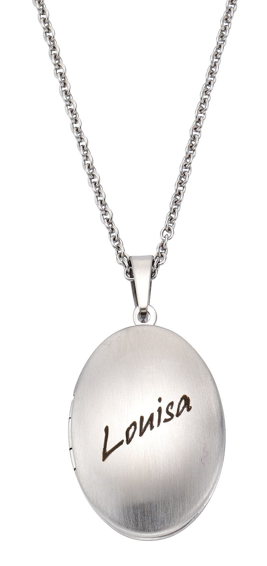 Kette mit Anhänger »Medaillon mit Gratis Gravur«