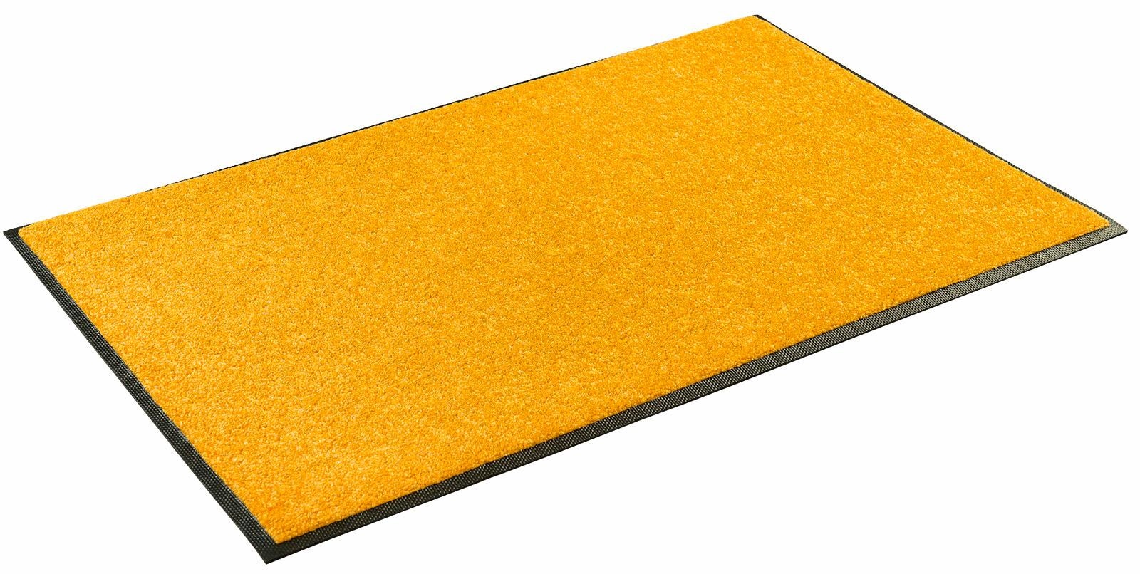 wash+dry by Kleen-Tex Fussmatte »Trend Uni, Schmutzfangmatte, waschbar«, rechteckig, 7 mm Höhe, rutschhemmend, In- und Outdoor geeignet, auch als Läufer erhältlich