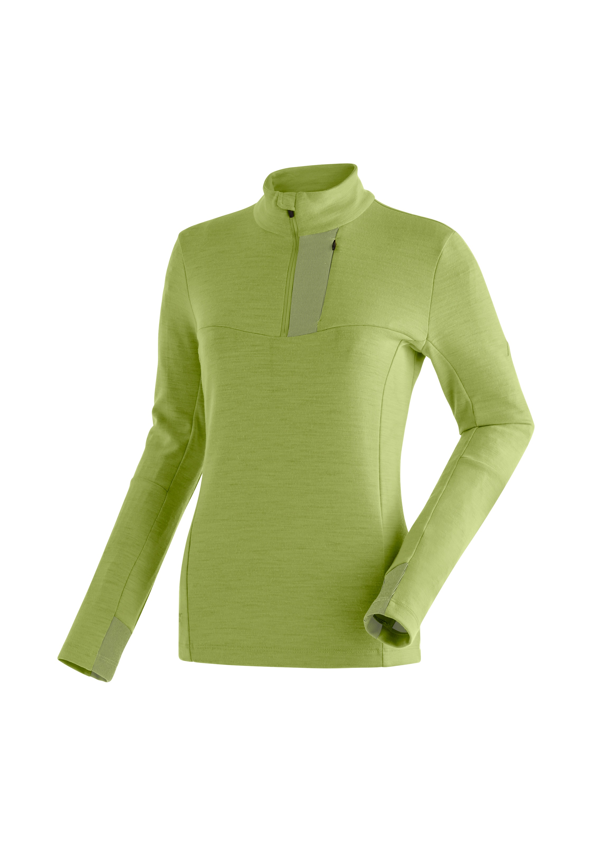 Image of Maier Sports Funktionsshirt »Skutvik HZ W«, funktionaler Midlayer für Damen, hohe Atmungsaktivität bei Ackermann Versand Schweiz
