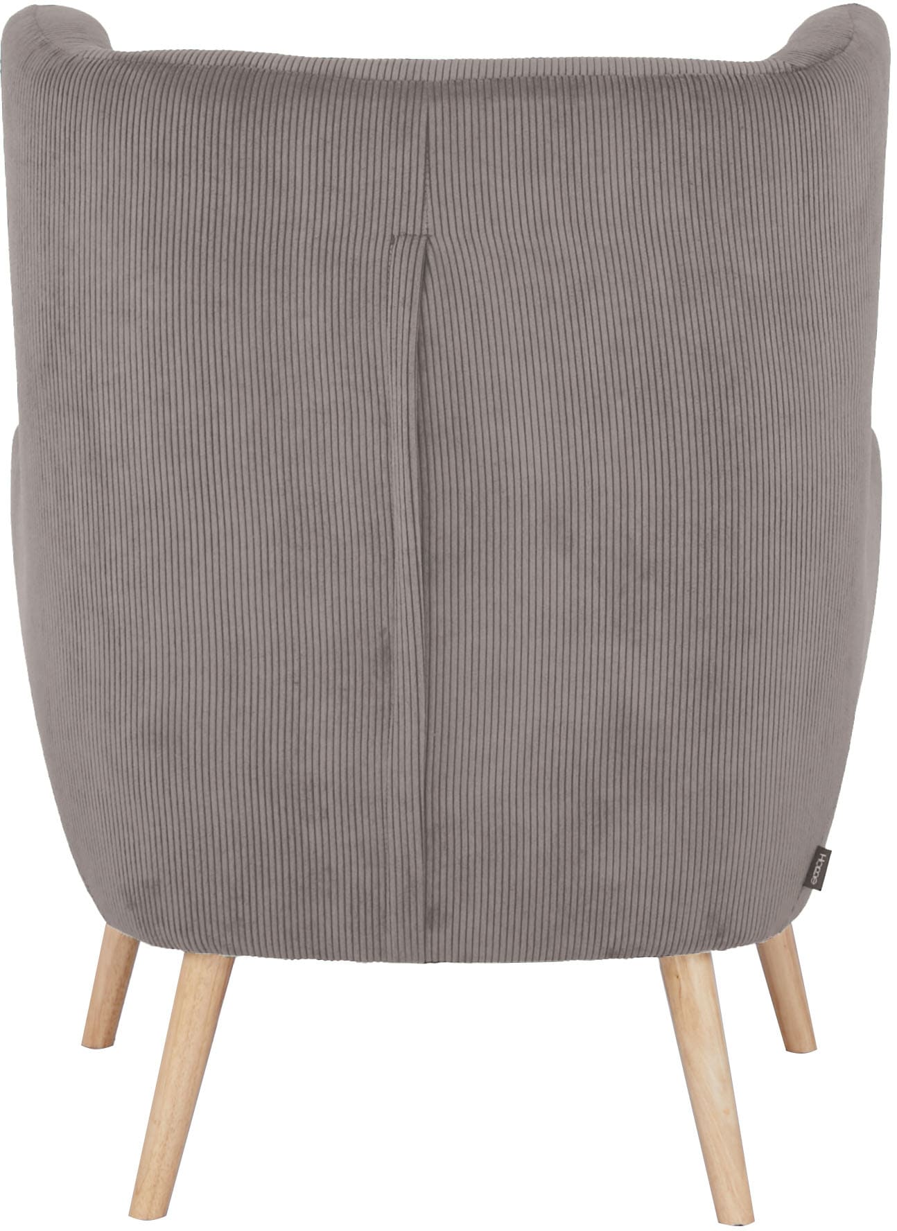 Home affaire Ohrensessel »Yamuna«, mit Sitzpolsterung, Gestell und Füsse aus Massivholz, Sitzhöhe 47 cm