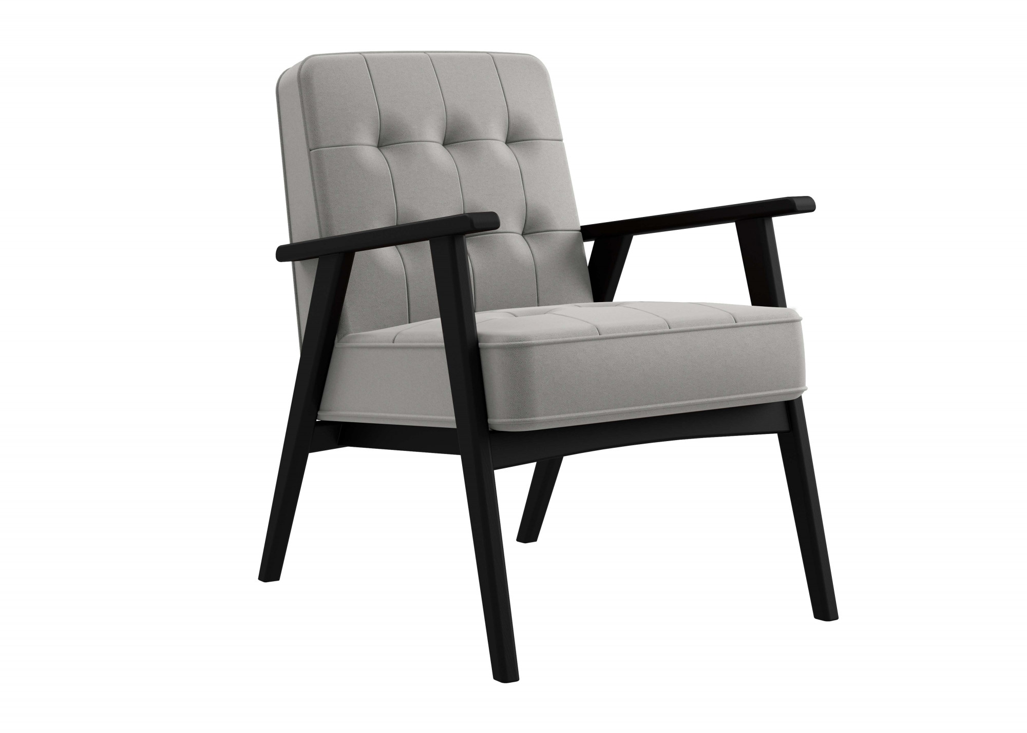 andas Sessel »Alvared«, Wellenunterfederung für hohen Sitzkomfort, Buche Massivholz