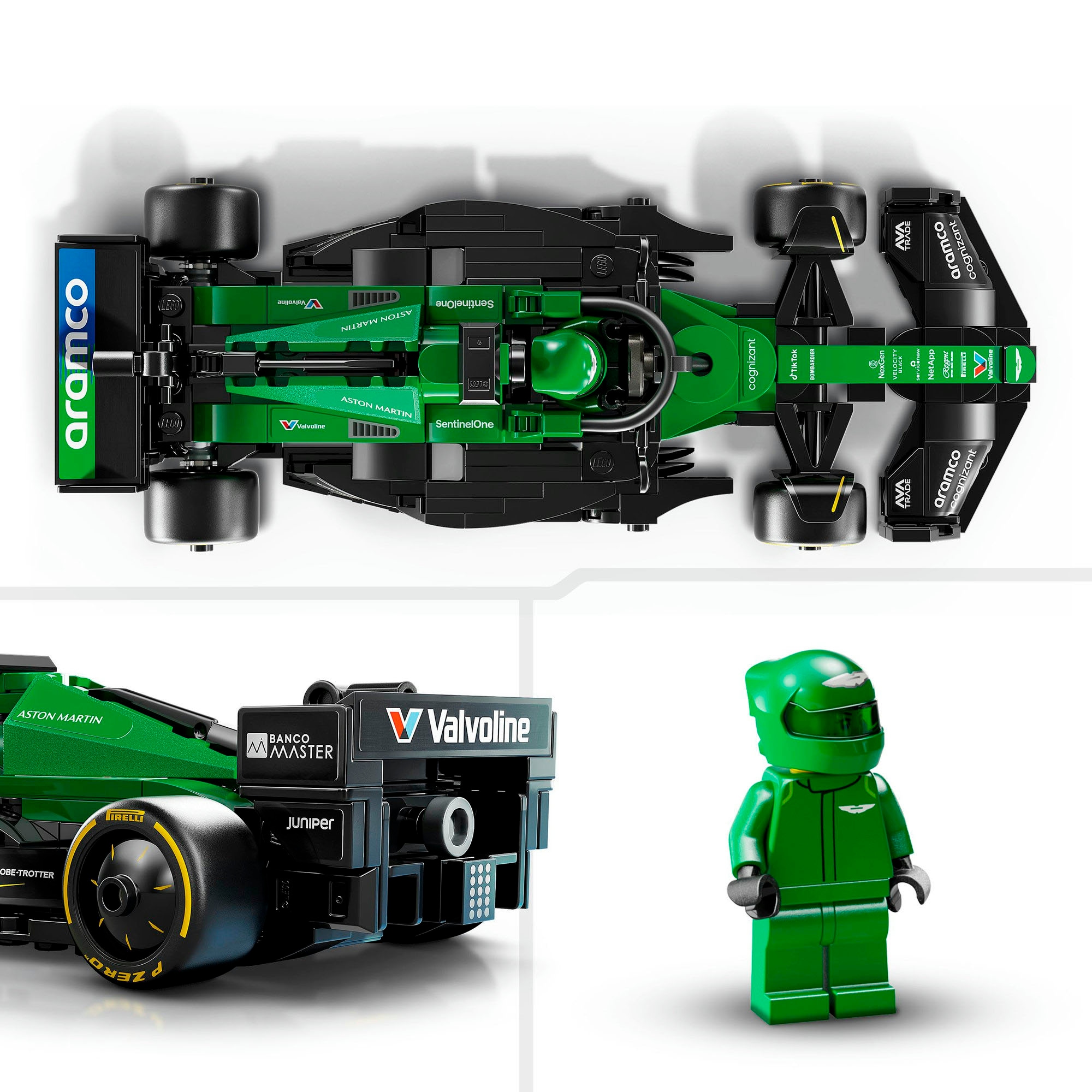 LEGO® Pions de construction »Aston Martin Aramco F1® AMR24 Rennauto (77245), LEGO® Speed Champions« Made in Europe