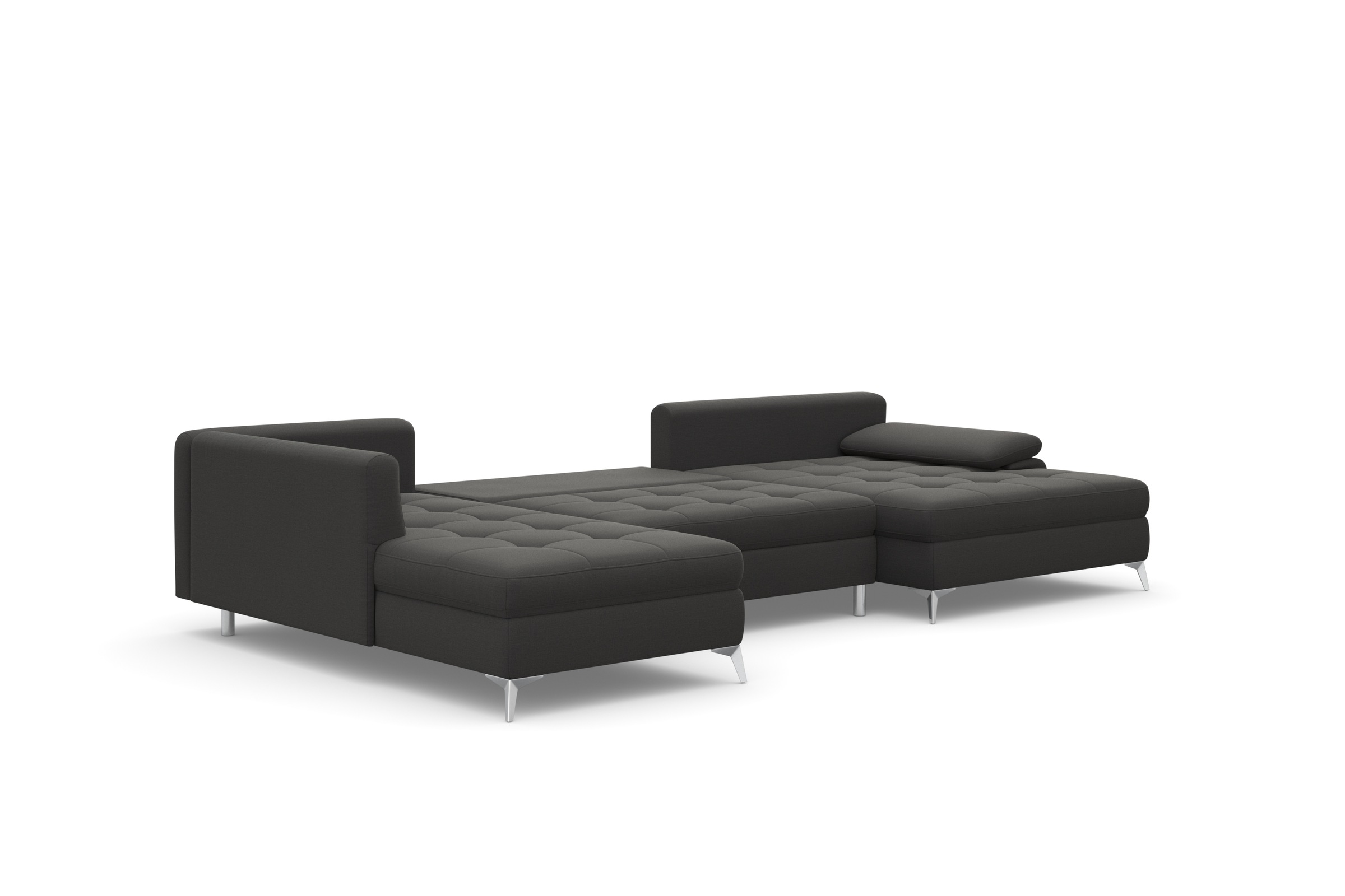 sit&more Wohnlandschaft »Latigo U-Form«, mit Mega-Recamiere, wahlweise mit Bettfunktion und Bettkasten