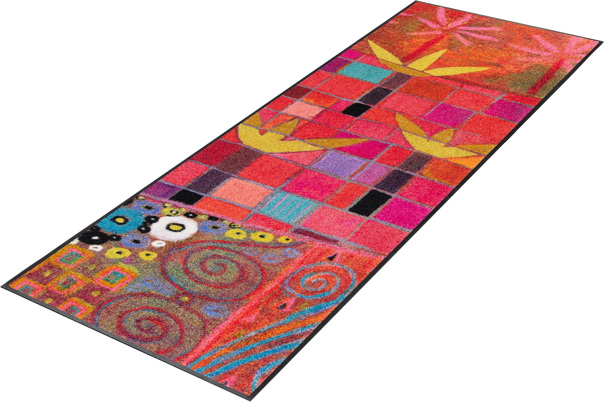 Image of wash+dry by Kleen-Tex Läufer »Tobago«, rechteckig, 7 mm Höhe, Schmutzfangläufer, modernes Design, In- und Outdoor geeignet, waschbar, ideal in Diele & Flur bei Ackermann Versand Schweiz