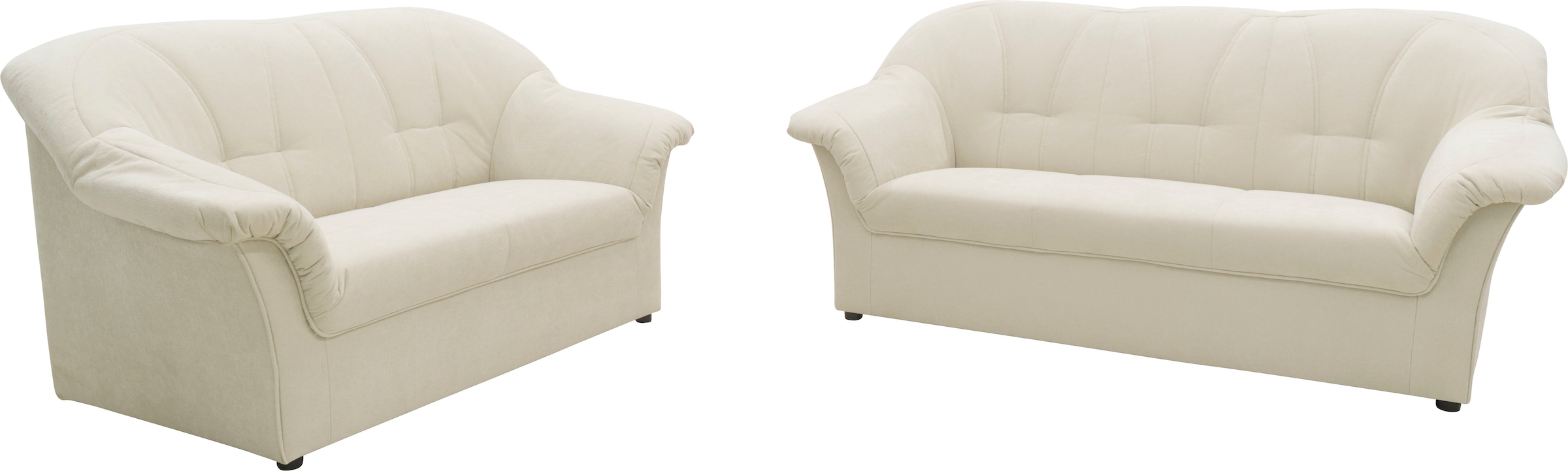 DOMO collection Ensemble rembourré »Pegnitz zeitloses und elegantes Design« Ensemble, 2 cuis tlg.