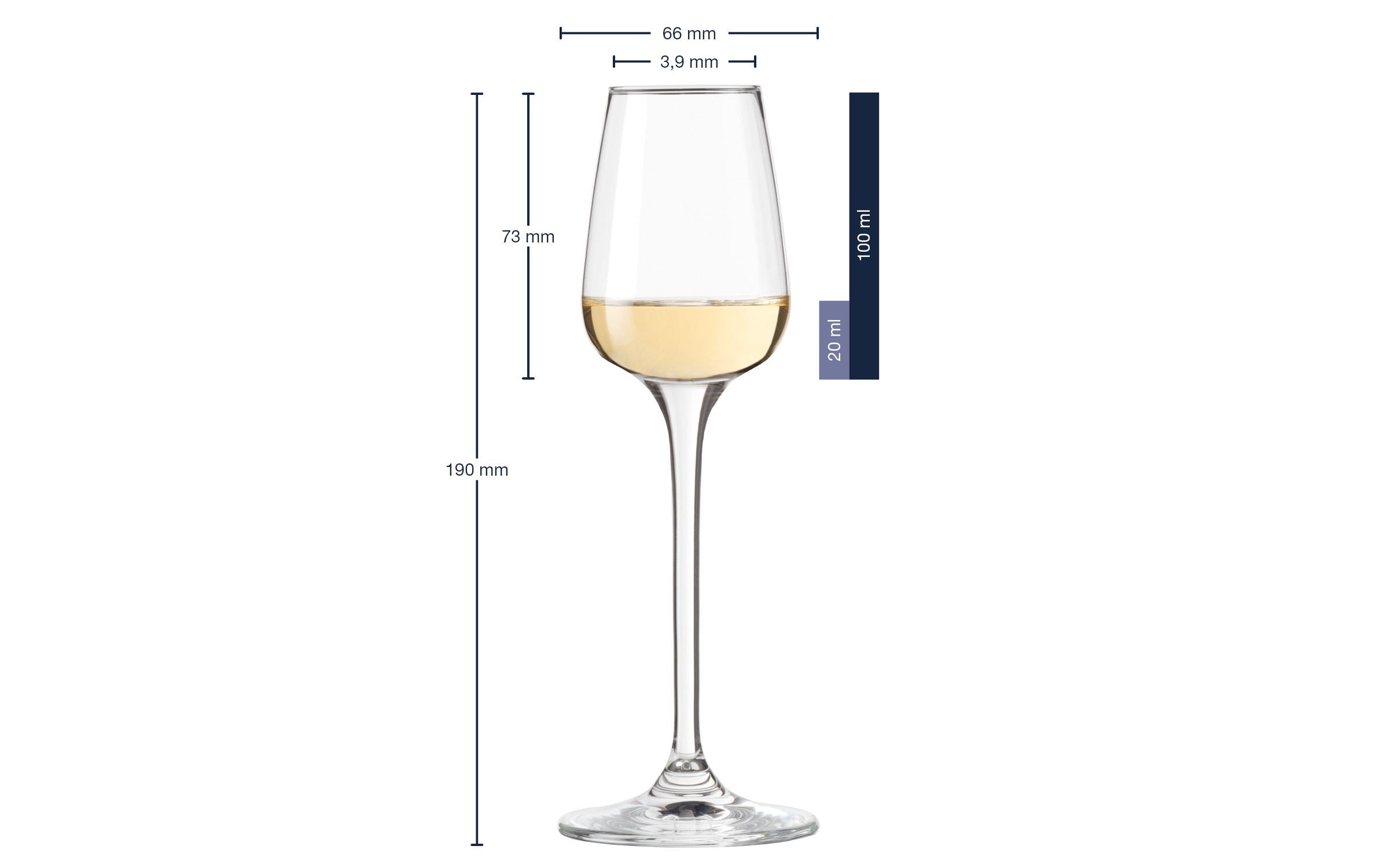 LEONARDO Glas »Tivoli 100 ml«, (6 tlg.)