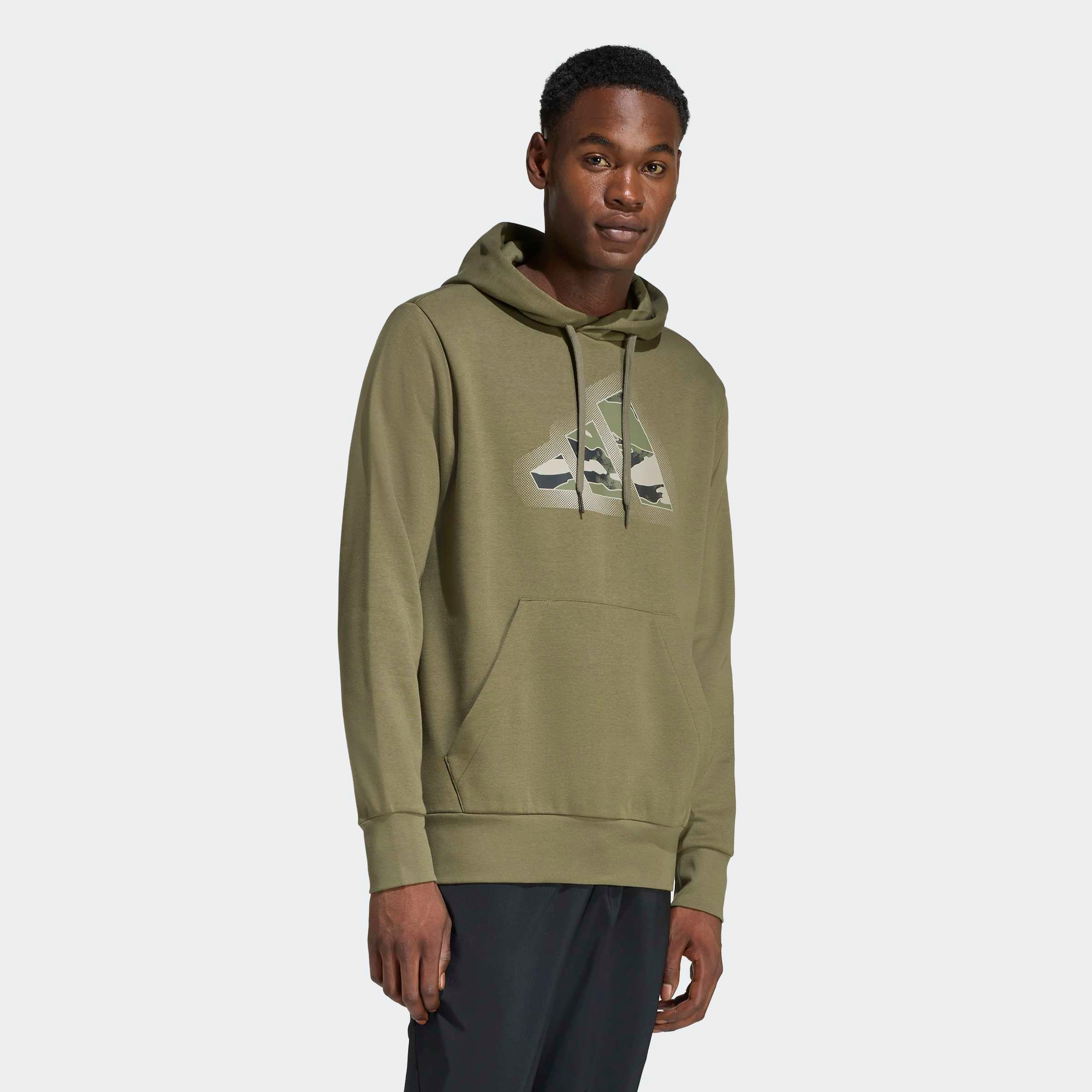 Image of adidas Sportswear Kapuzensweatshirt "CAMO MODERN LOGO GRAFIK HOODIE"