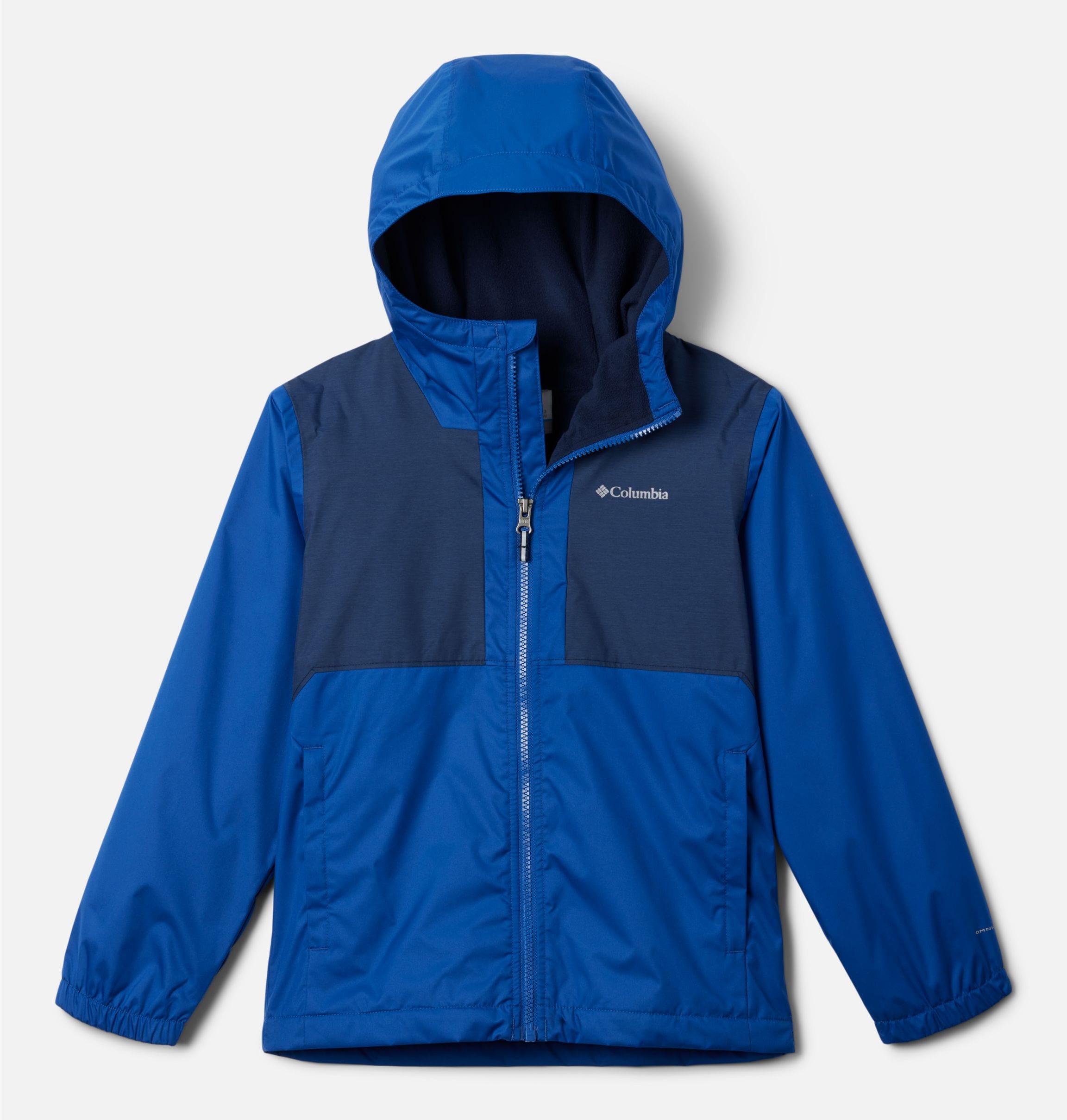 Image of Columbia Winterjacke "Rainy Trails™ II Fleece Lined Jacket" mit Kapuze für Kinder