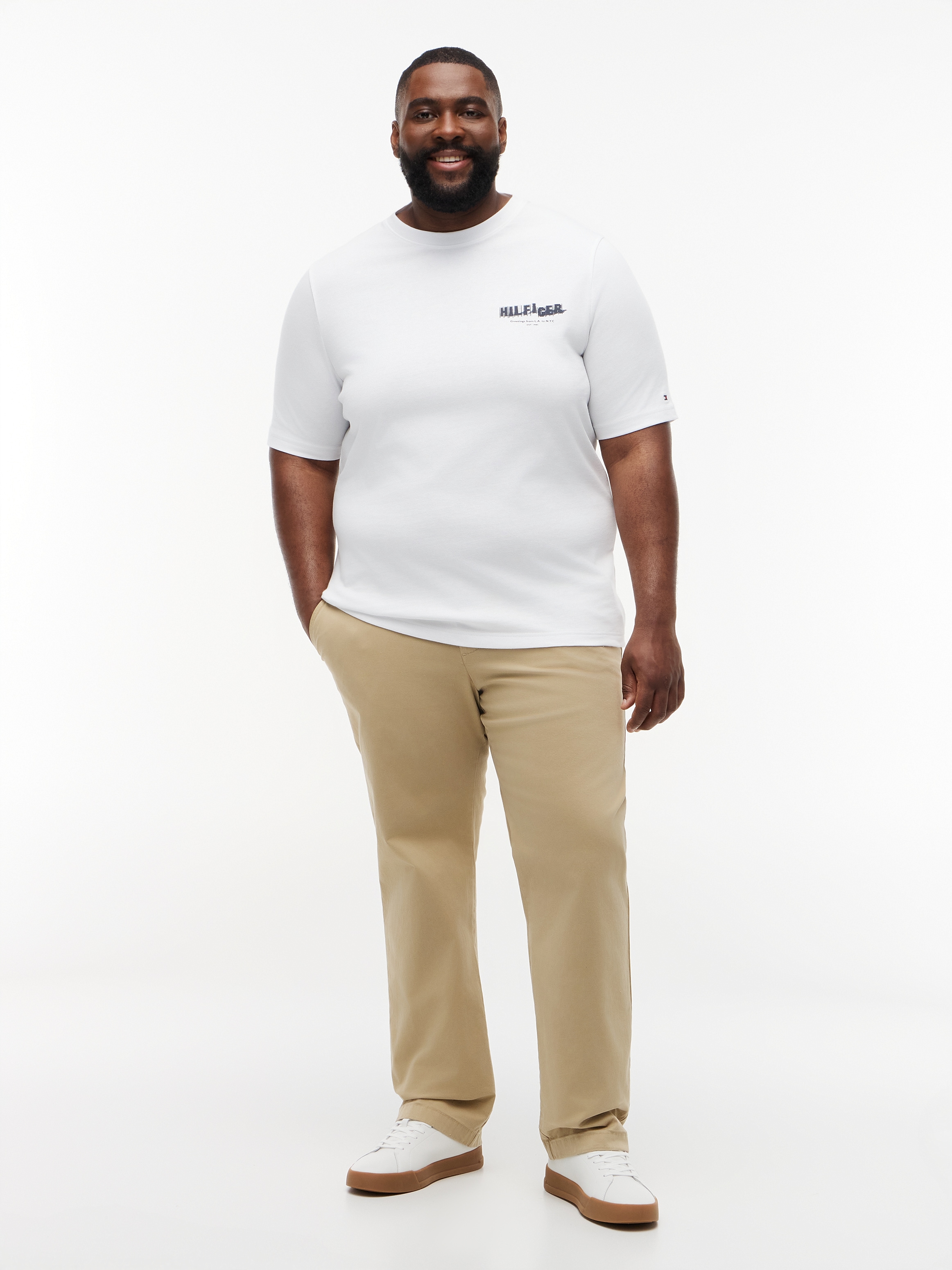 Tommy Hilfiger Big & Tall T-Shirt »BT-PHOTO PRINT HILFIGER« mit grossem Rückenprint