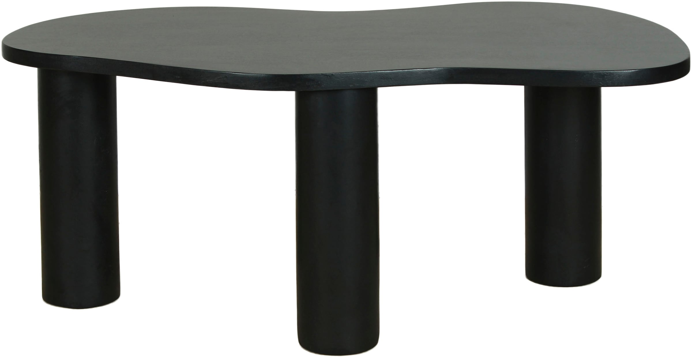 byLIVING Couchtisch »ETHAN« Tischplatte und Gestell Akazie natur oder schwarz, Tischbein: 13 cm