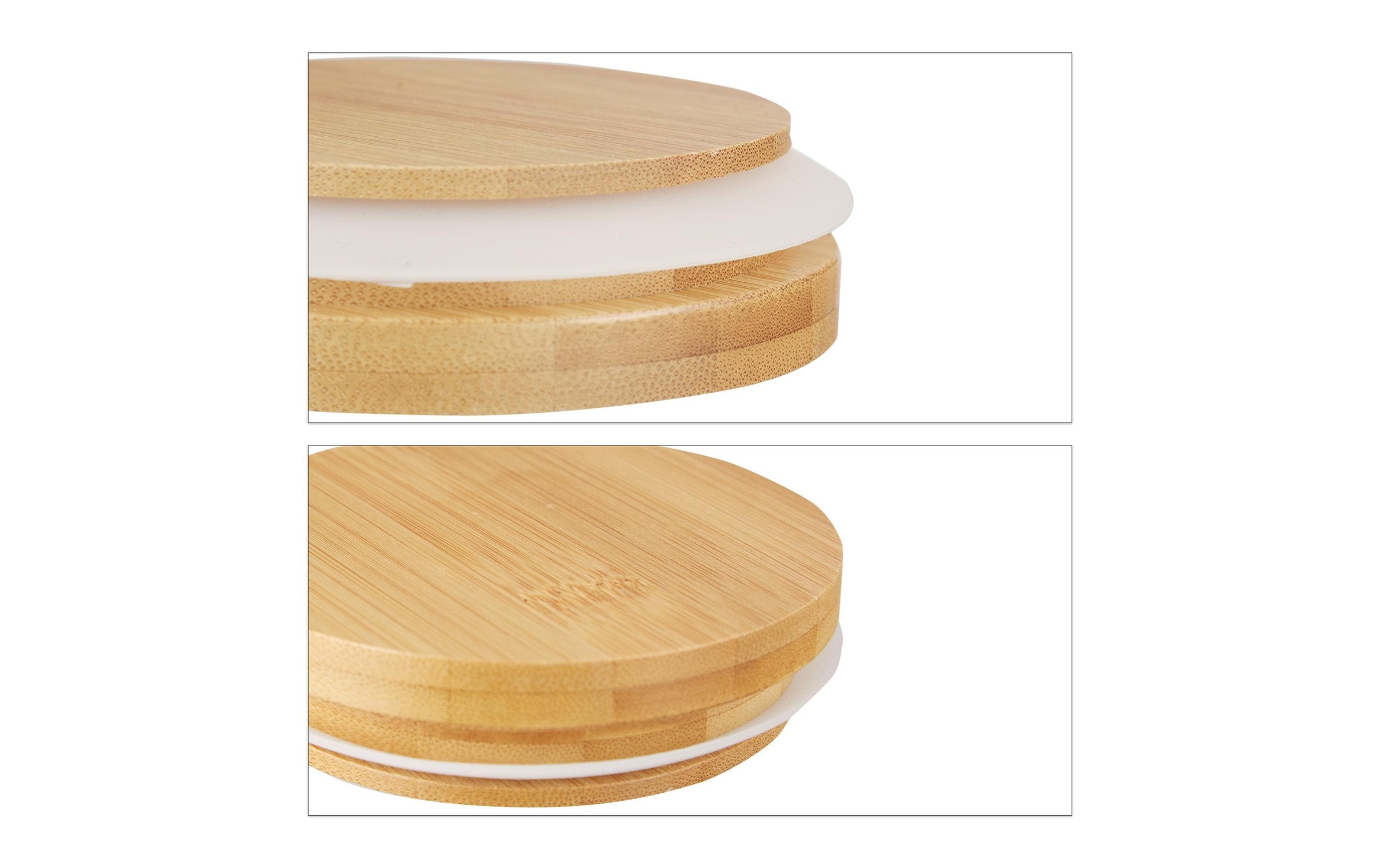 relaxdays Bocal à provisions »1 l« compatible lave-vaisselle