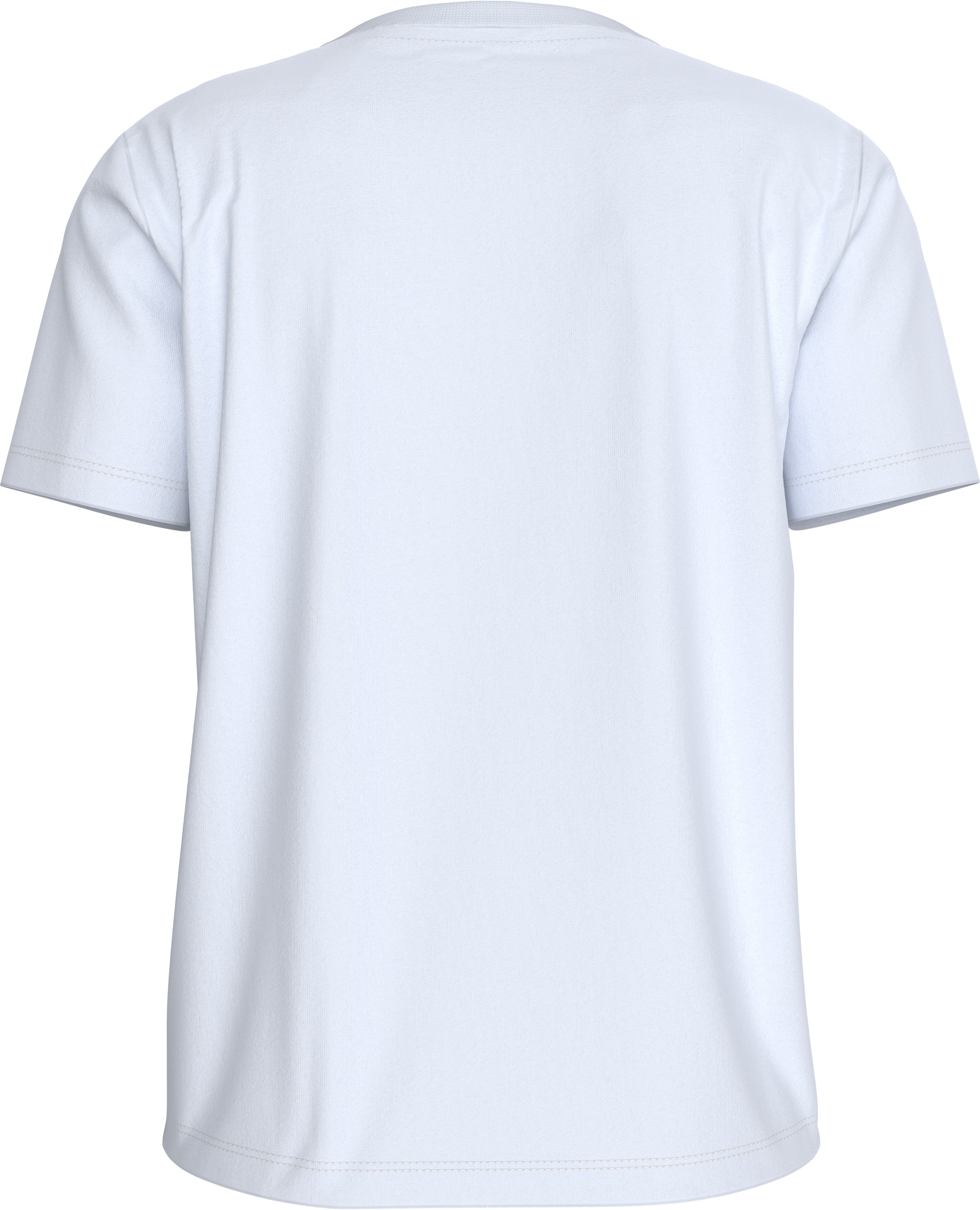 Calvin Klein Jeans T-Shirt »A- Logo CN 2 Pack Tee«, (Packung, 2er-Pack), Mit Rundhalsausschnitt