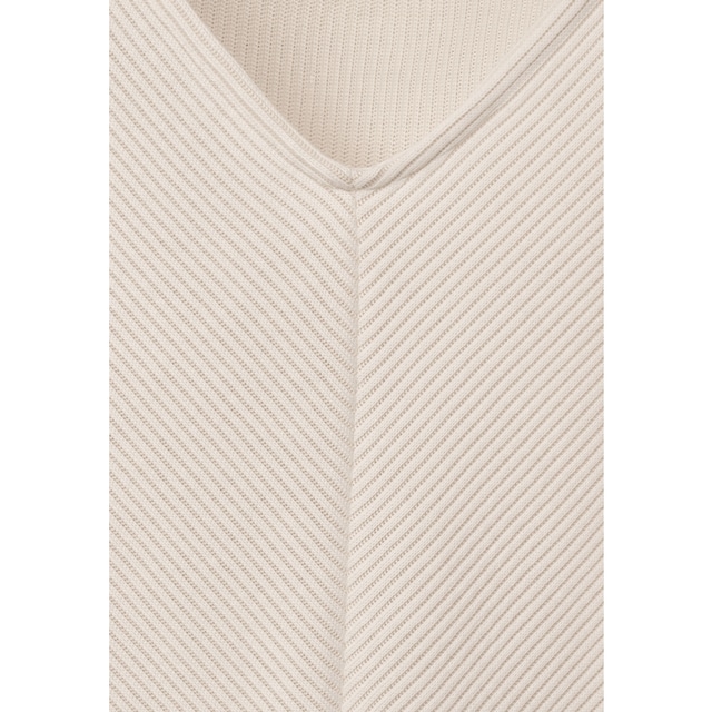 ♕ STREET ONE 3/4-Arm-Shirt »Diagonal Structure Shirt«, mit Streifen-Struktur  versandkostenfrei kaufen